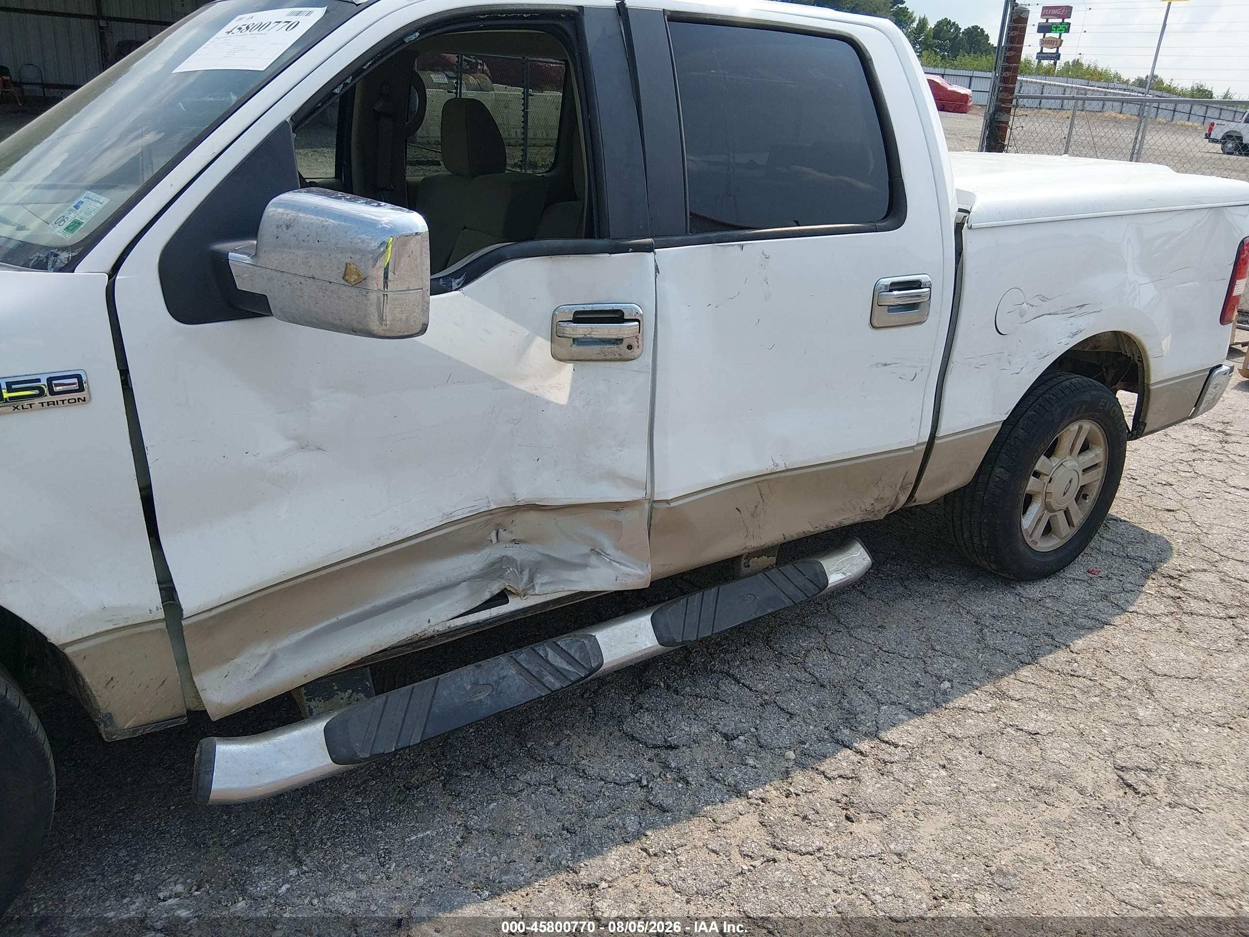 2008 Ford F-150 60th Anniversary/fx2/xl/xlt White vin: 1FTRW12W78FB44098