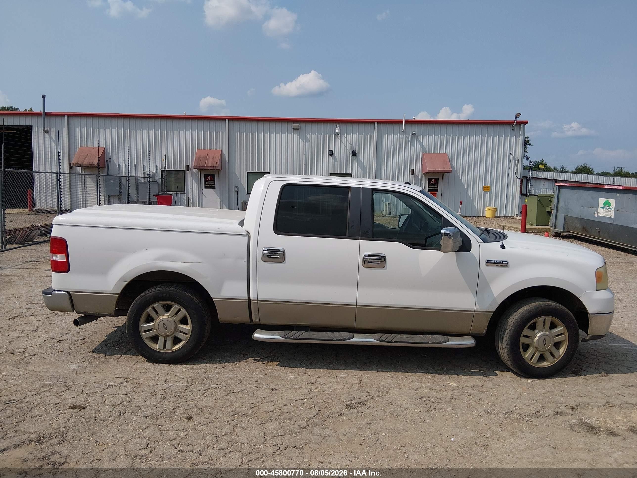 2008 Ford F-150 60th Anniversary/fx2/xl/xlt White vin: 1FTRW12W78FB44098