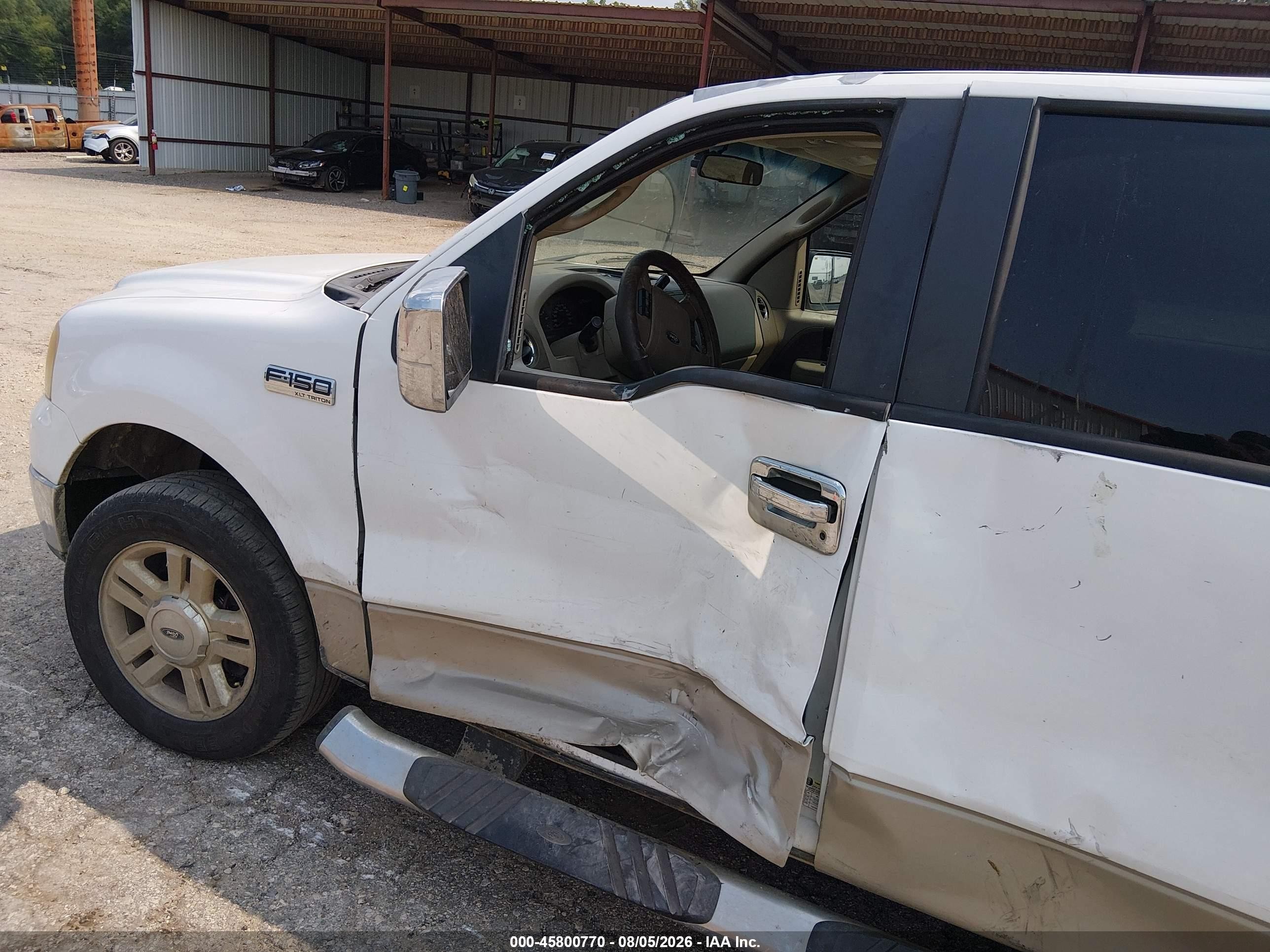 2008 Ford F-150 60th Anniversary/fx2/xl/xlt White vin: 1FTRW12W78FB44098