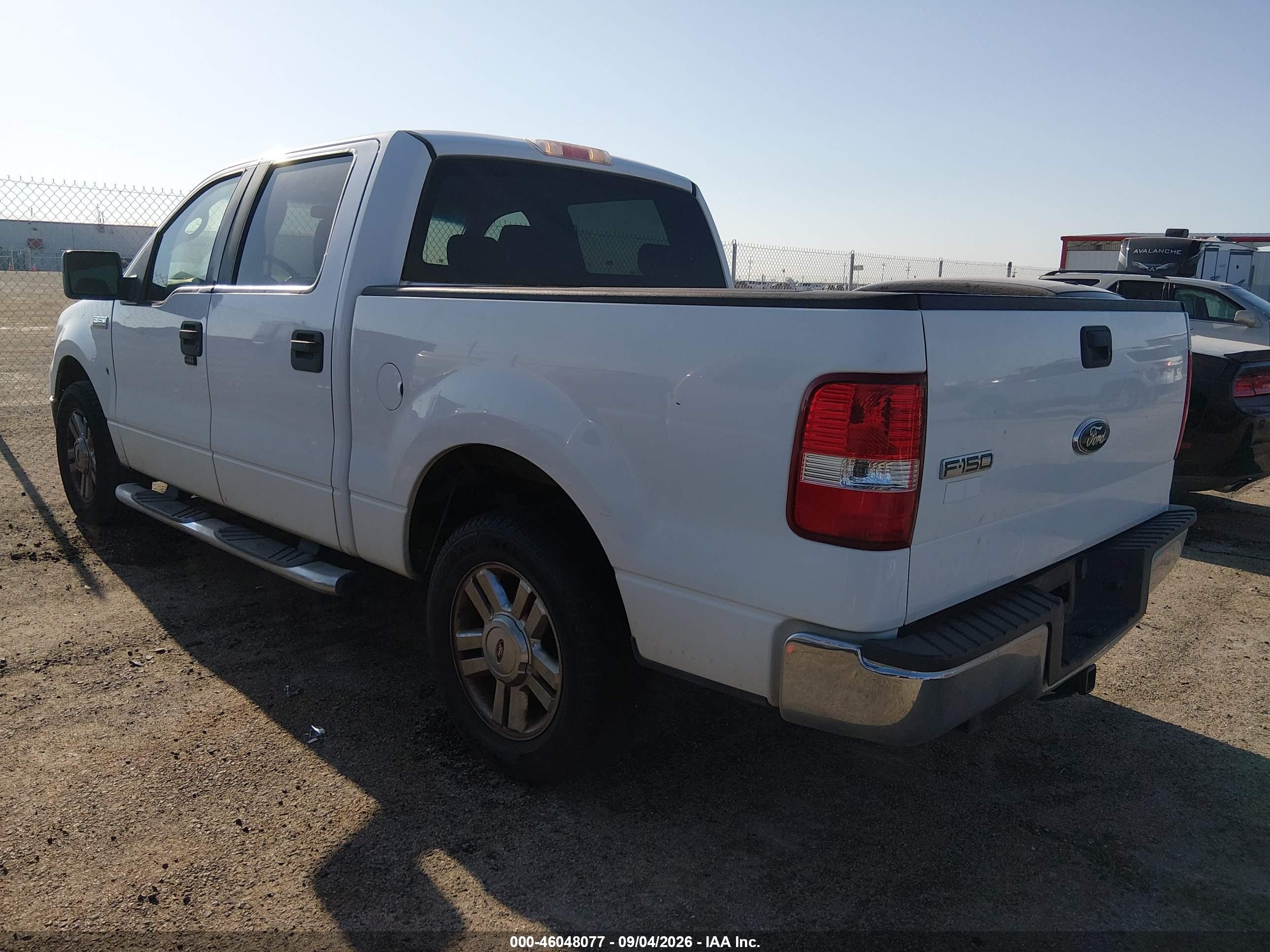 2008 Ford F-150 60th Anniversary/fx2/xl/xlt White vin: 1FTRW12W78FB93026