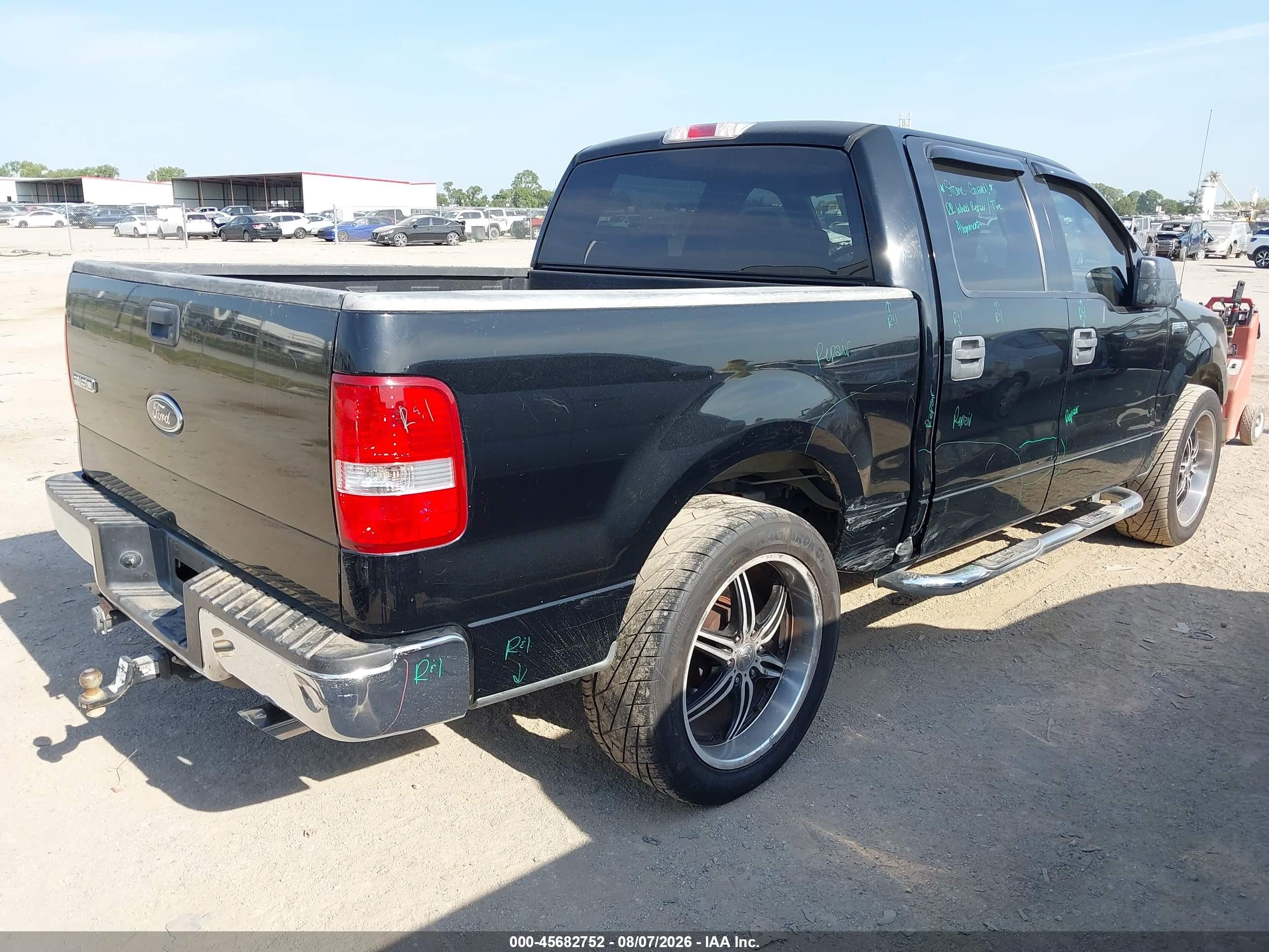 2004 Ford F-150 Xlt Черный vin: 1FTRW12W84FA13420
