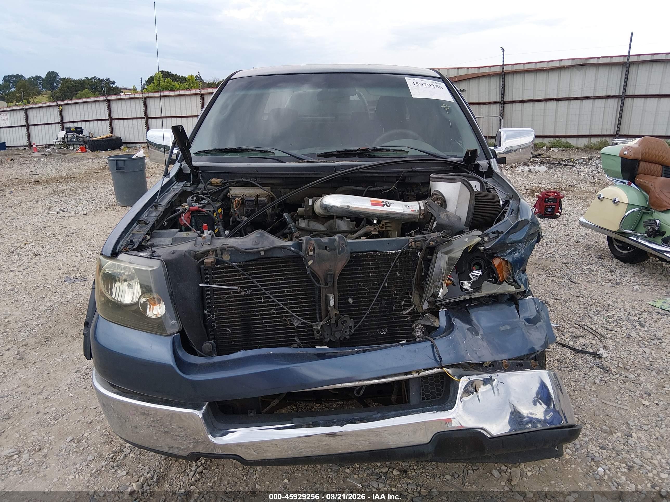 2004 Ford F-150 Xlt Синий vin: 1FTRW12W84KC33213