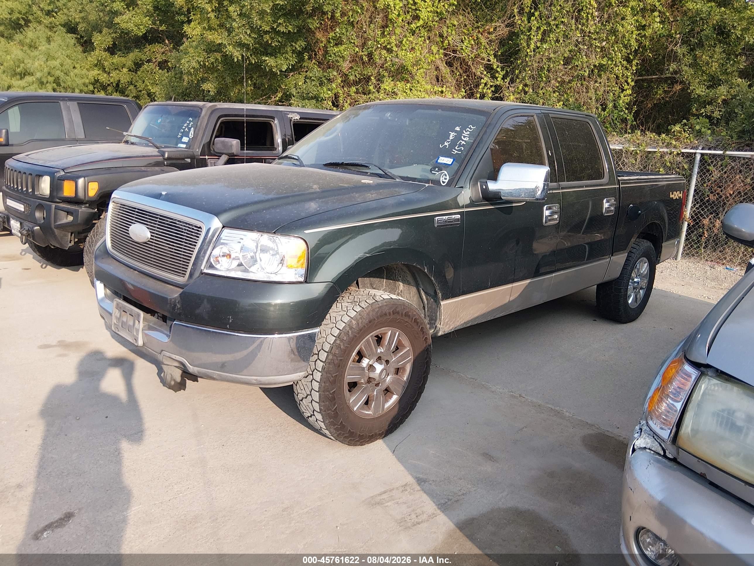 2004 Ford F-150 Xlt Зеленый vin: 1FTRW12W84KC78216