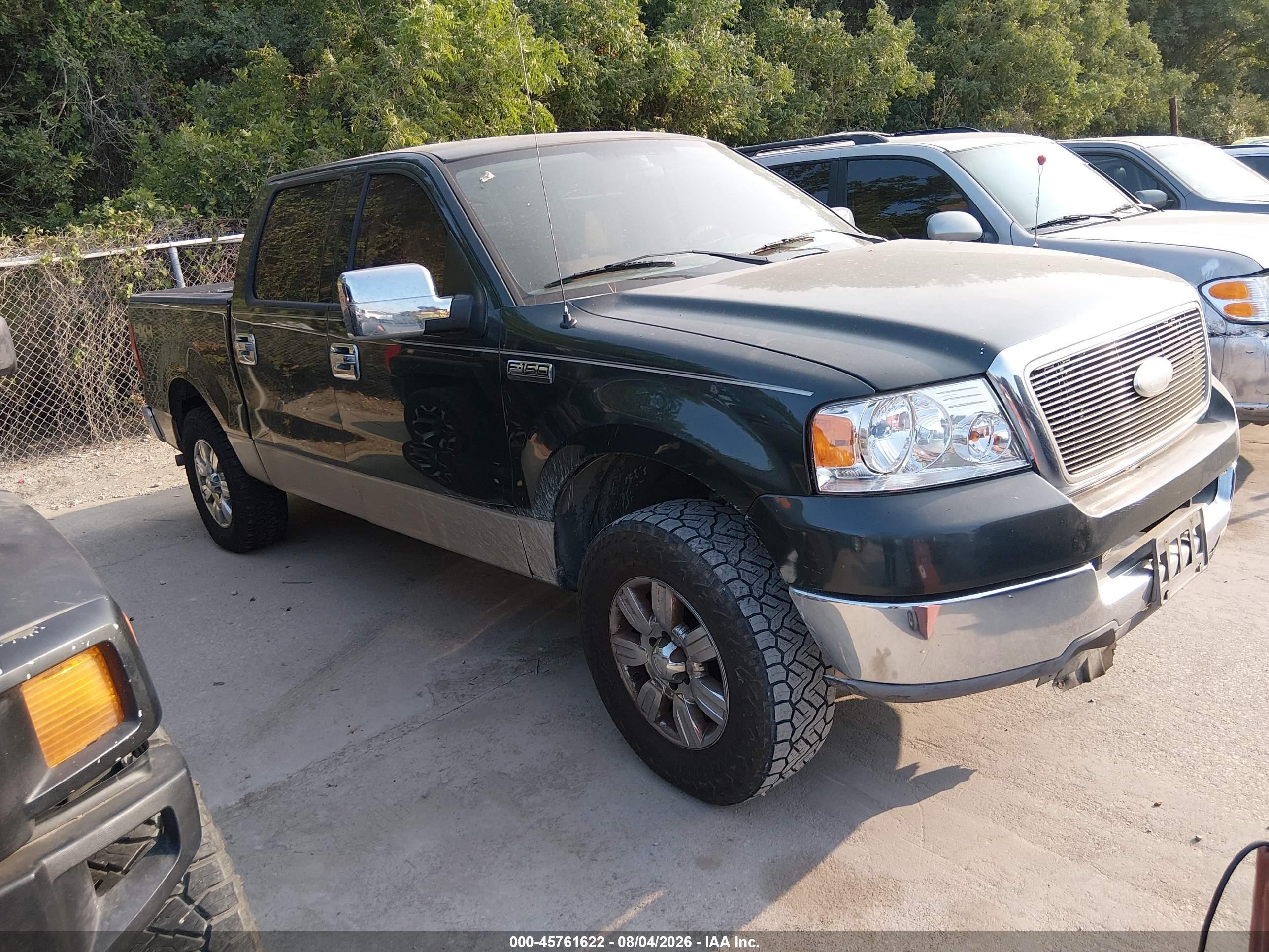 2004 Ford F-150 Xlt Зеленый vin: 1FTRW12W84KC78216