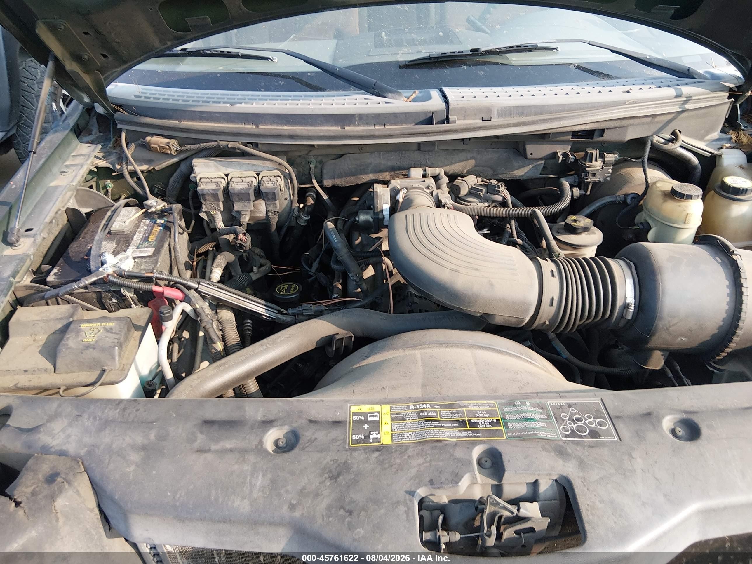 2004 Ford F-150 Xlt Зеленый vin: 1FTRW12W84KC78216