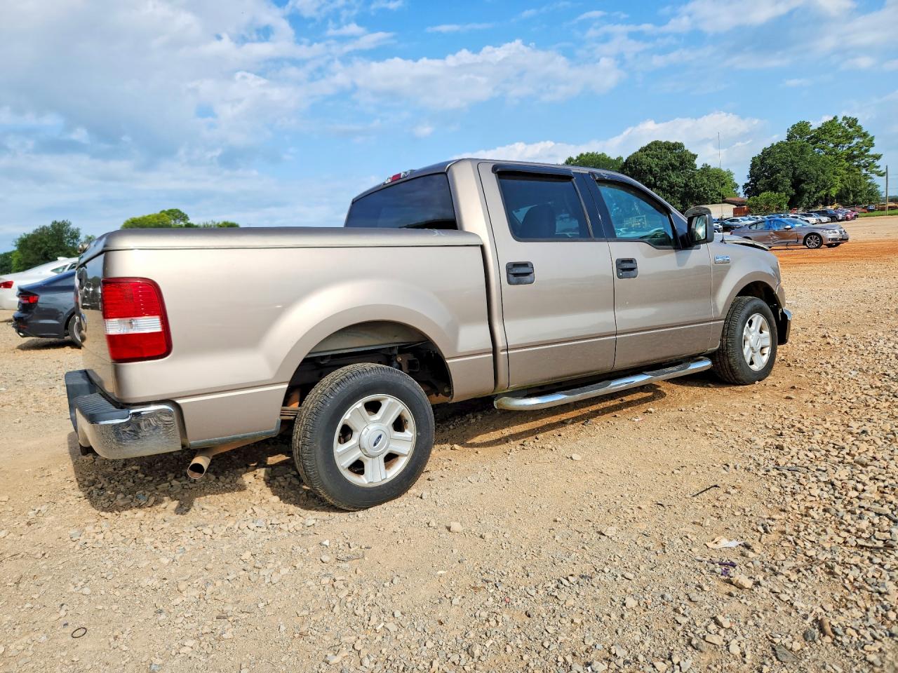 2004 Ford F150 Supercrew Tan vin: 1FTRW12W84KD63878