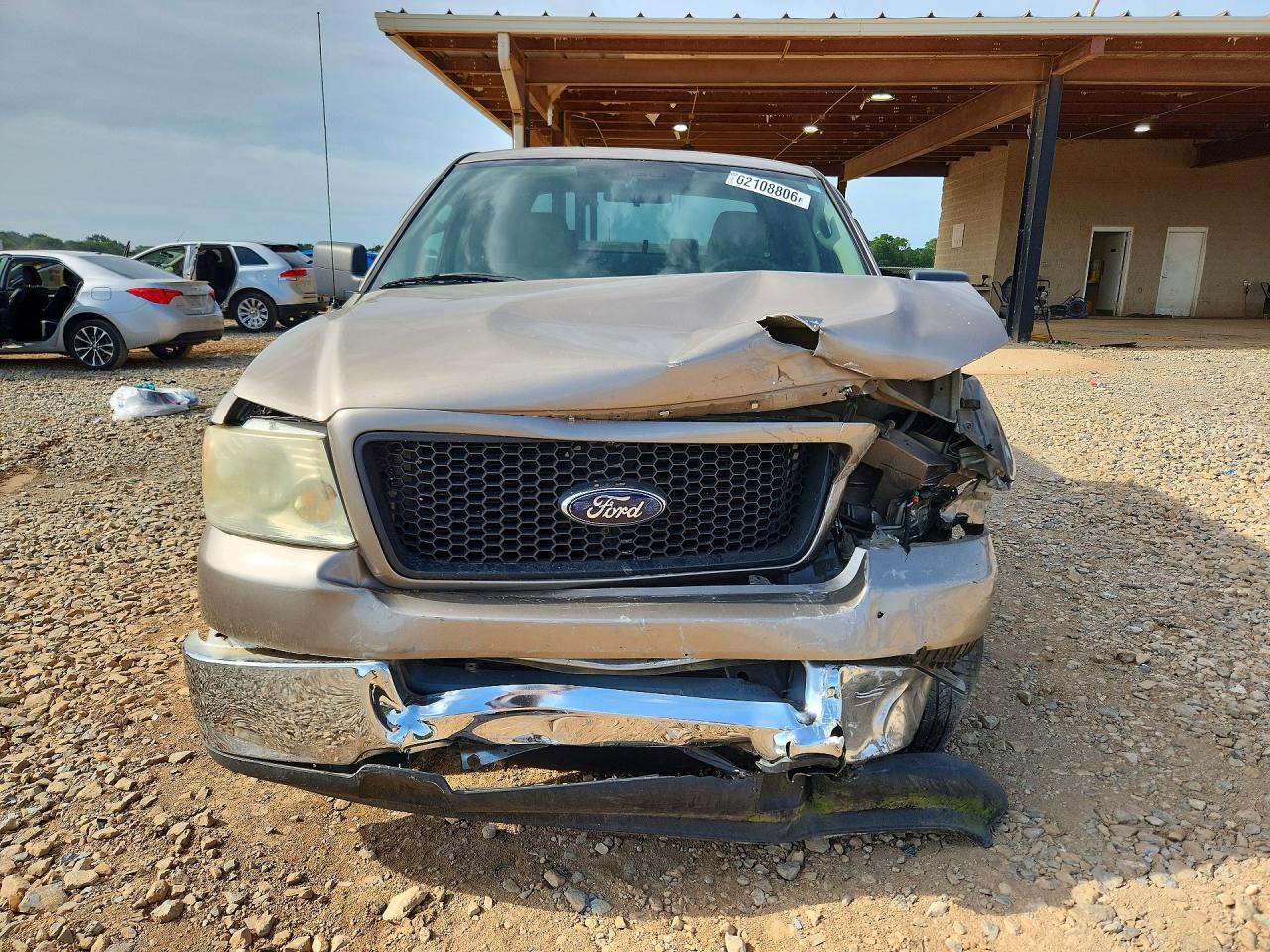 2004 Ford F150 Supercrew Tan vin: 1FTRW12W84KD63878