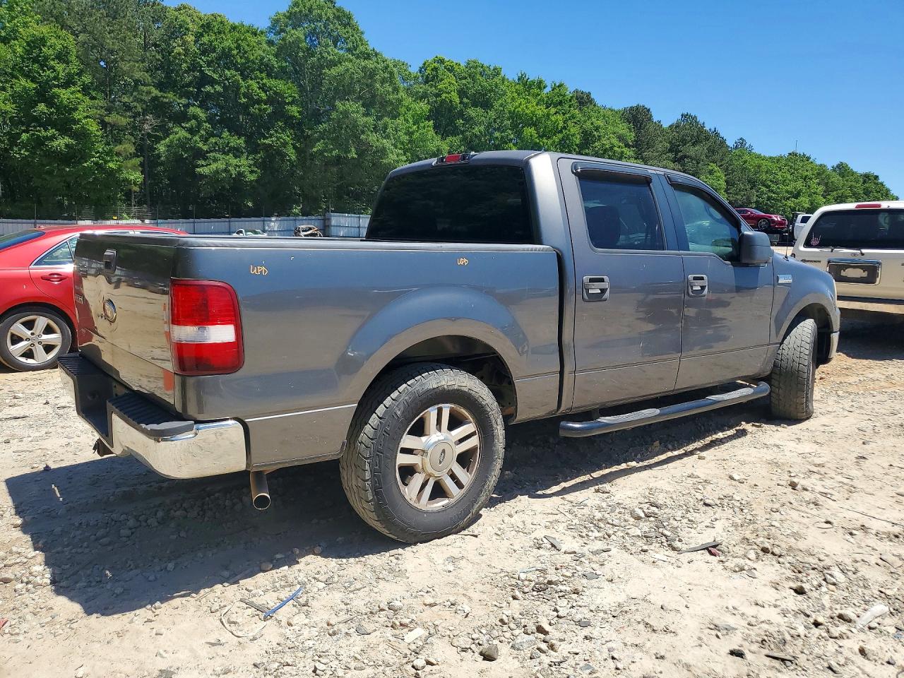 2005 Ford F150 Supercrew Charcoal vin: 1FTRW12W85KE96545