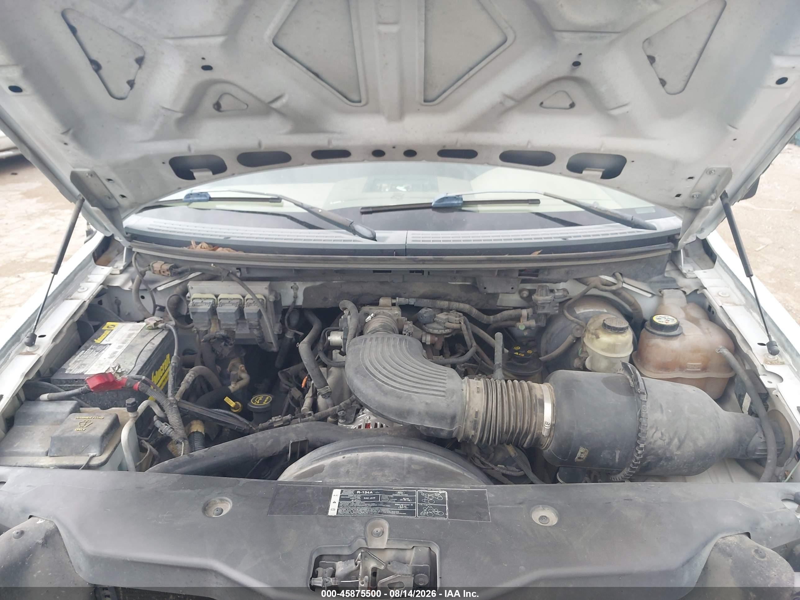 2006 Ford F-150 Xlt White vin: 1FTRW12W86FA60417