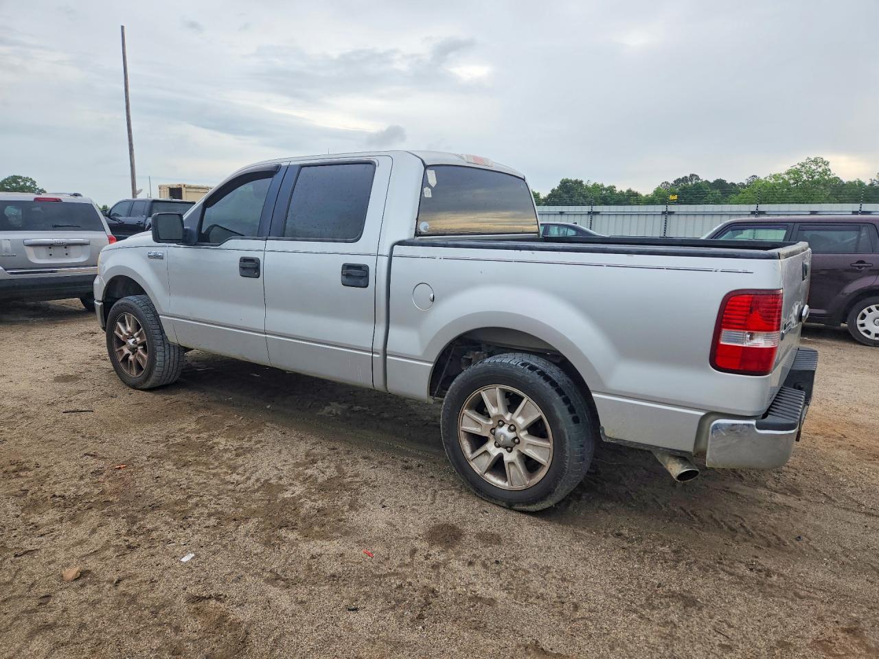 2006 Ford F150 Supercrew Silver vin: 1FTRW12W86FA74124