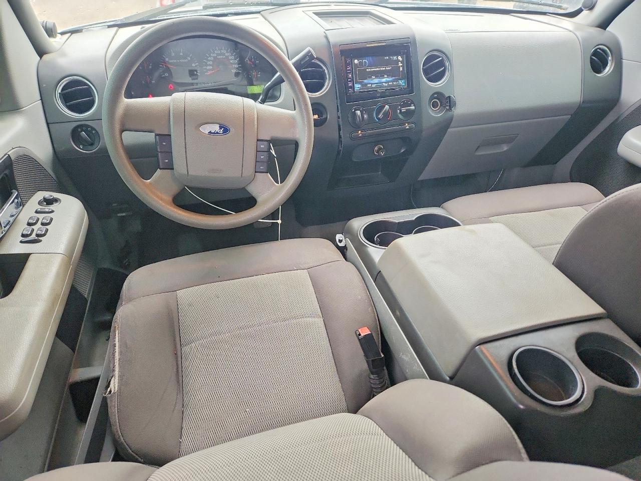 2006 Ford F150 Supercrew Silver vin: 1FTRW12W86FA74124