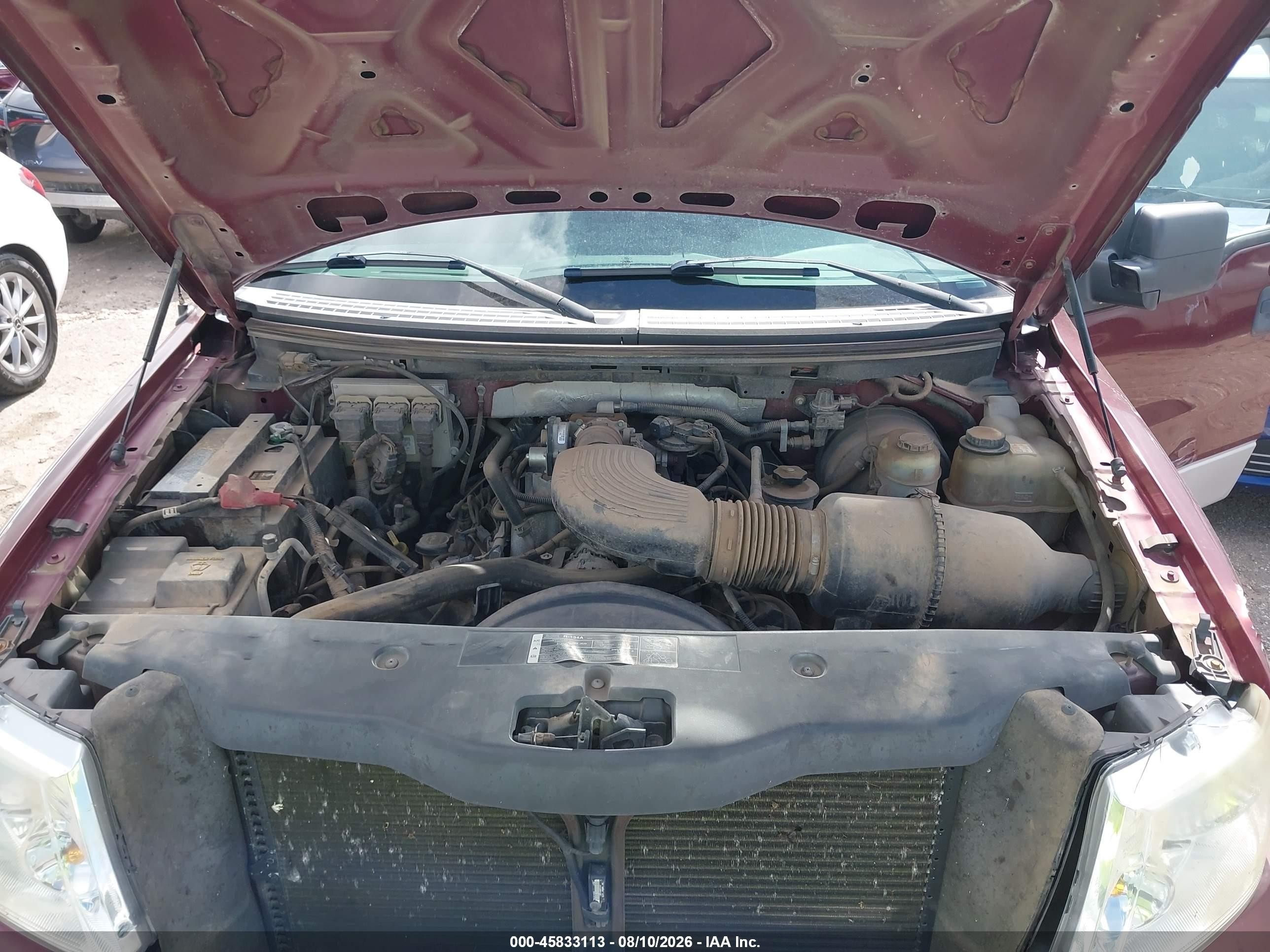 2006 Ford F-150 Xlt Maroon vin: 1FTRW12W86FA95989