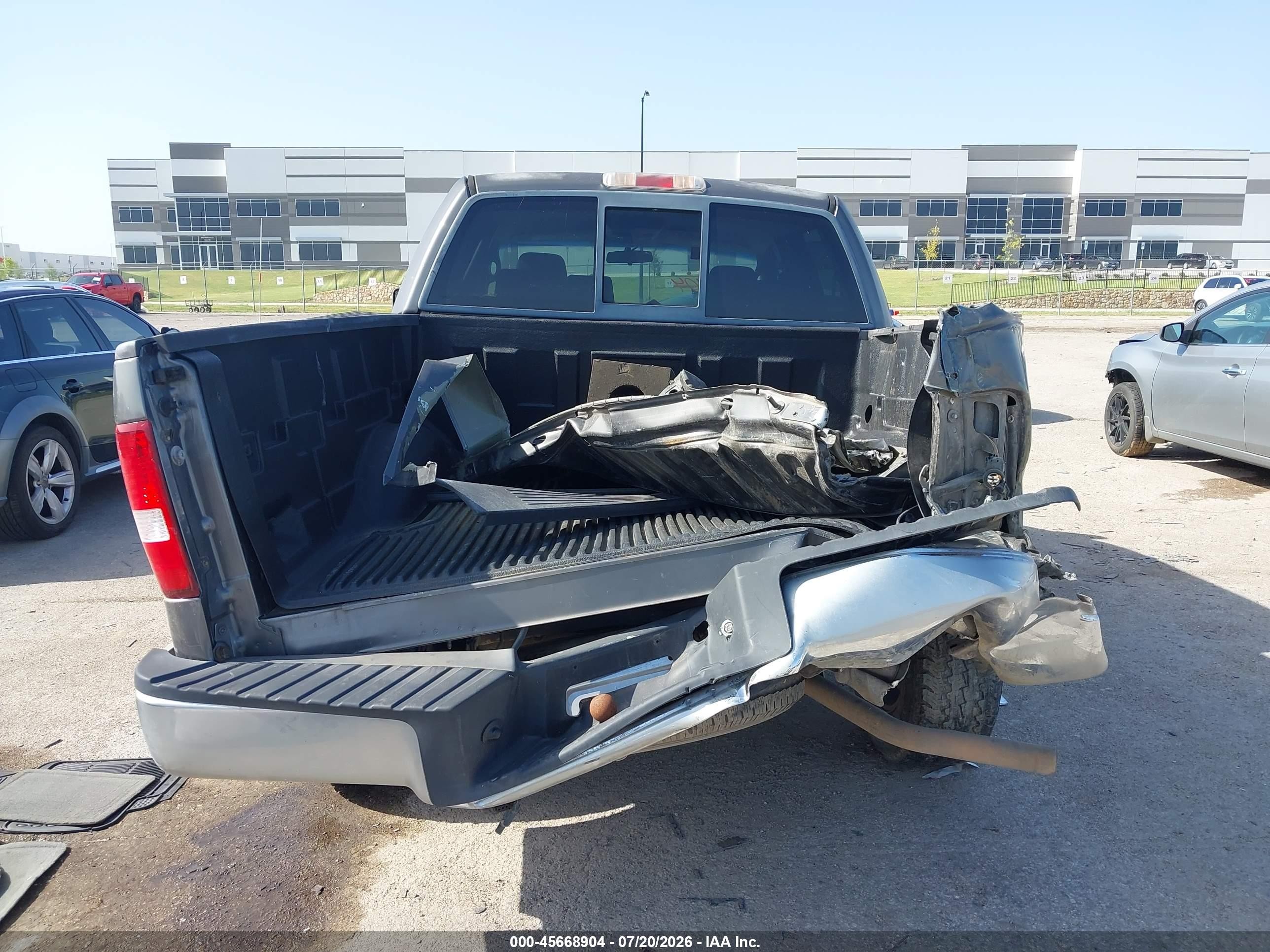 2006 Ford F-150 Xlt Gray vin: 1FTRW12W86FB37108