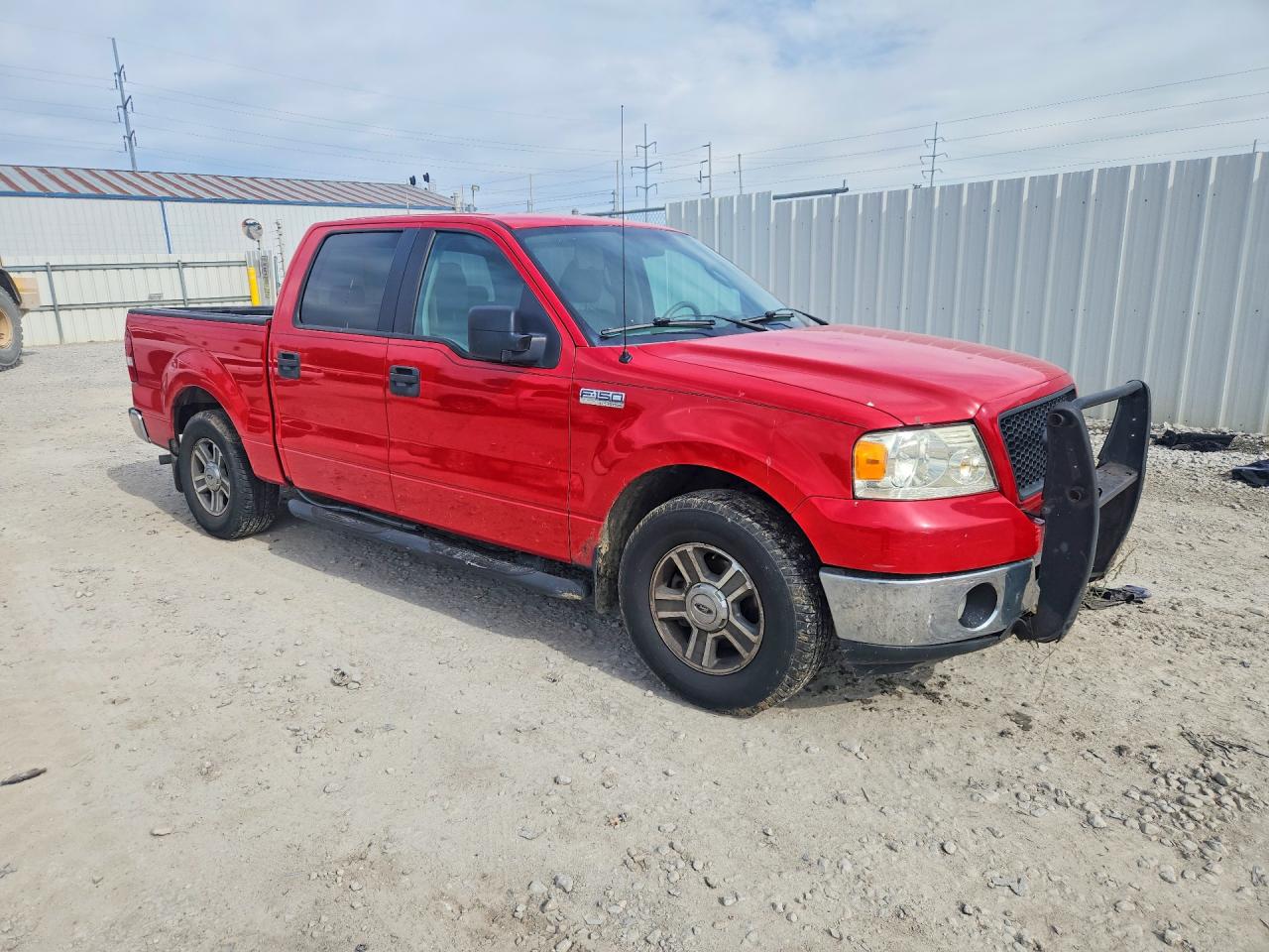 2006 Ford F150 Supercrew Red vin: 1FTRW12W86KC51987