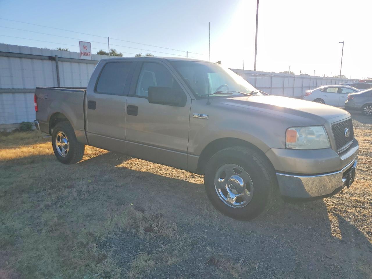 2006 Ford F150 Supercrew Tan vin: 1FTRW12W86KD29281