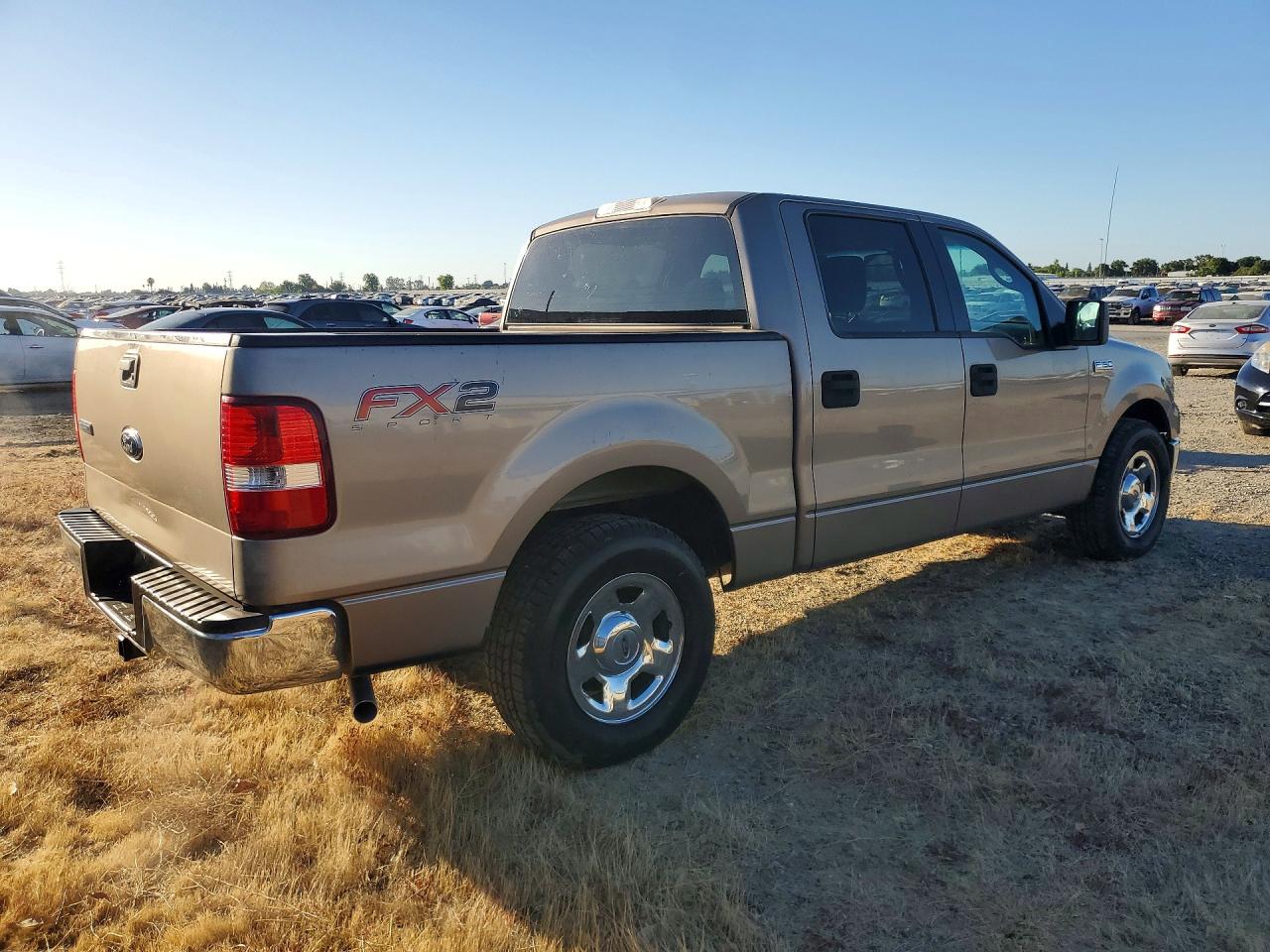 2006 Ford F150 Supercrew Tan vin: 1FTRW12W86KD29281