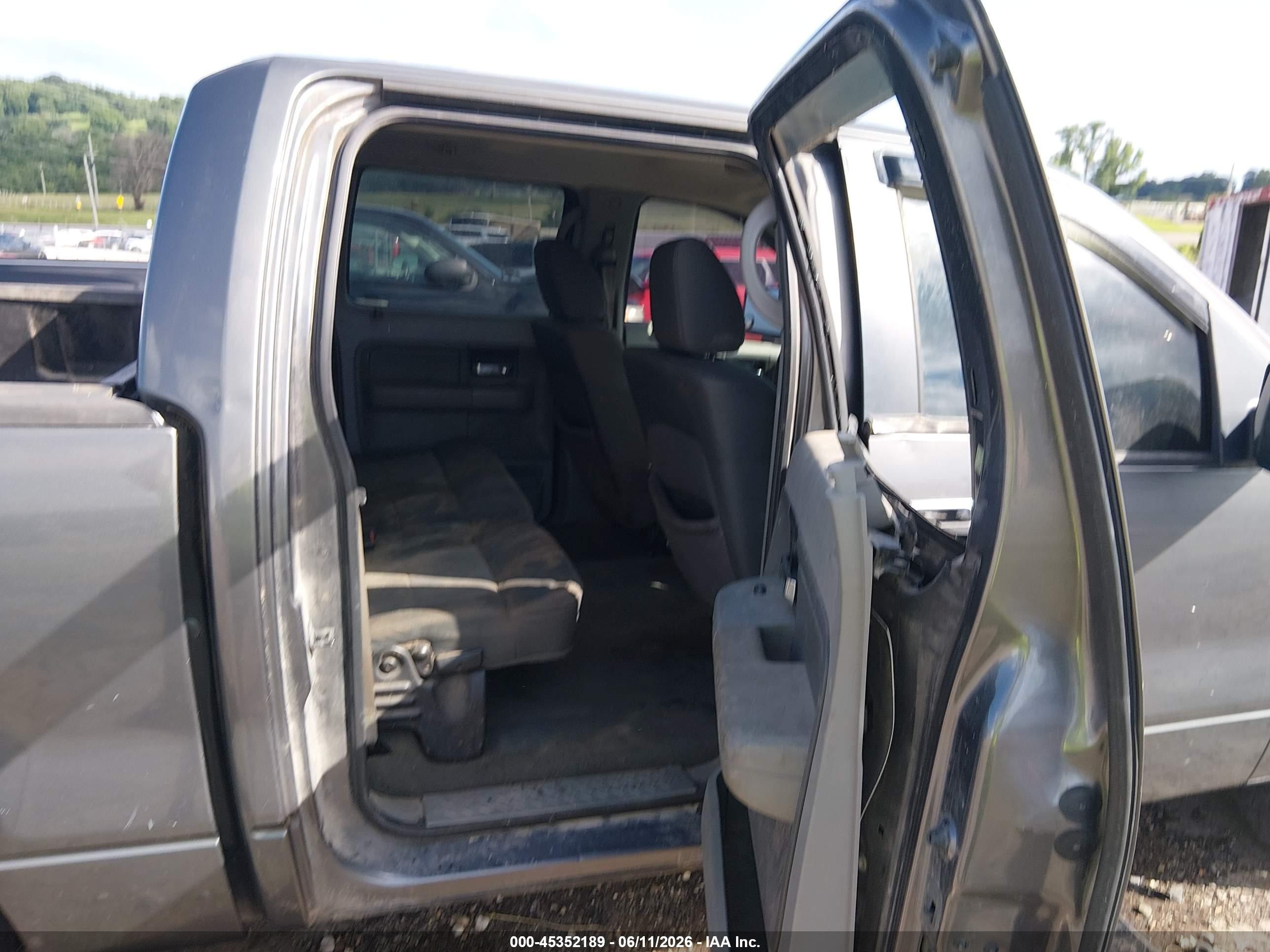 2007 Ford F-150 Xlt Gray vin: 1FTRW12W87FB12534
