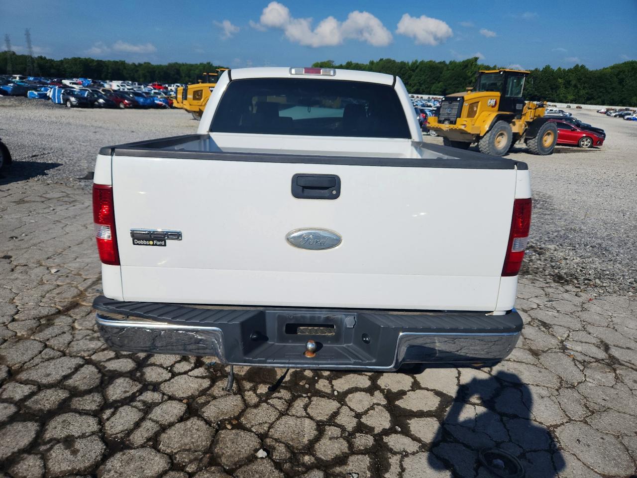 2007 Ford F150 White vin: 1FTRW12W87KC46354