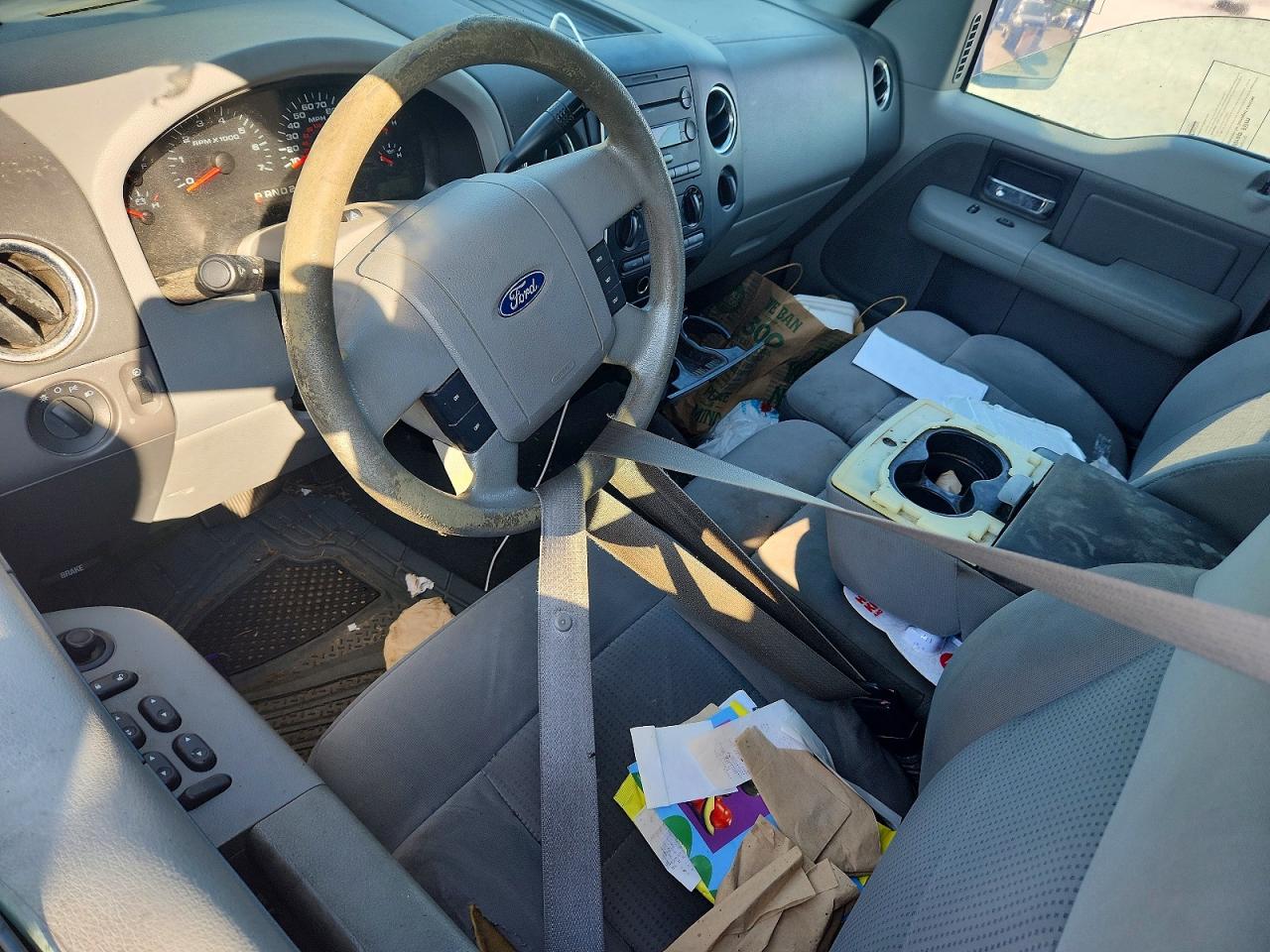 2007 Ford F150 White vin: 1FTRW12W87KC46354