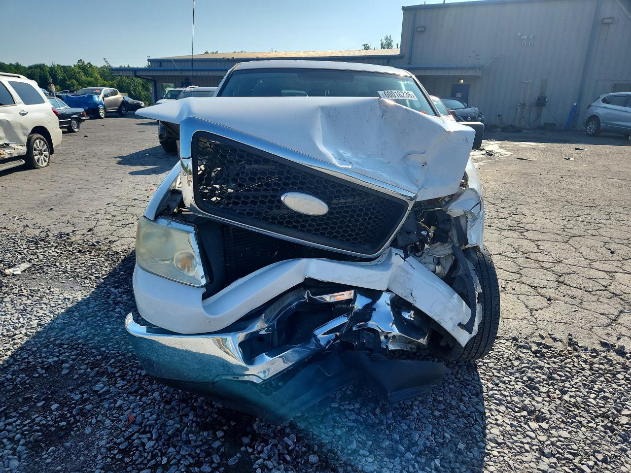 2007 Ford F150 White vin: 1FTRW12W87KC46354