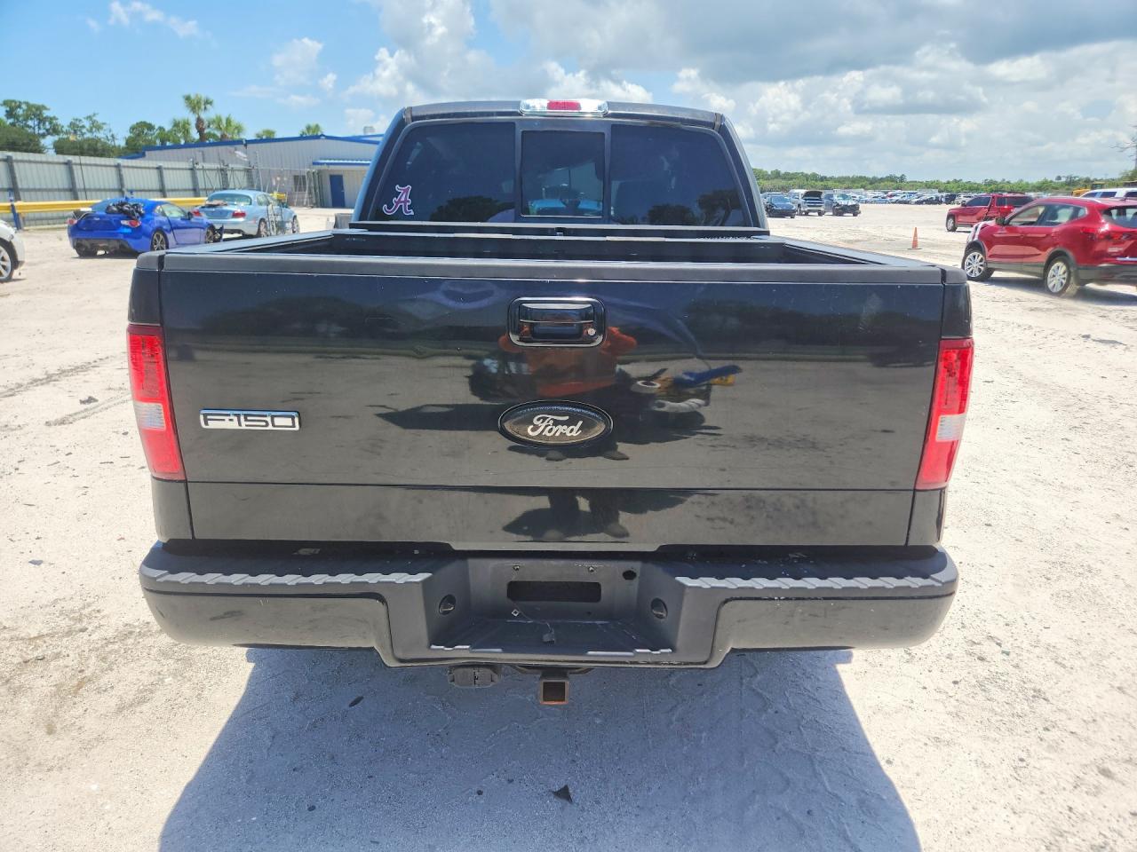 2008 Ford F150 Supercrew Black vin: 1FTRW12W88KB38480