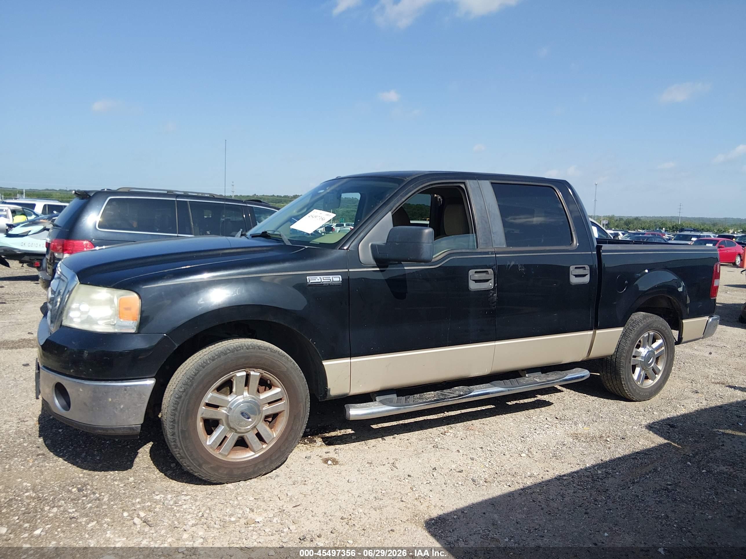2008 Ford F-150 60th Anniversary/fx2/xl/xlt Brown vin: 1FTRW12W88KB38933