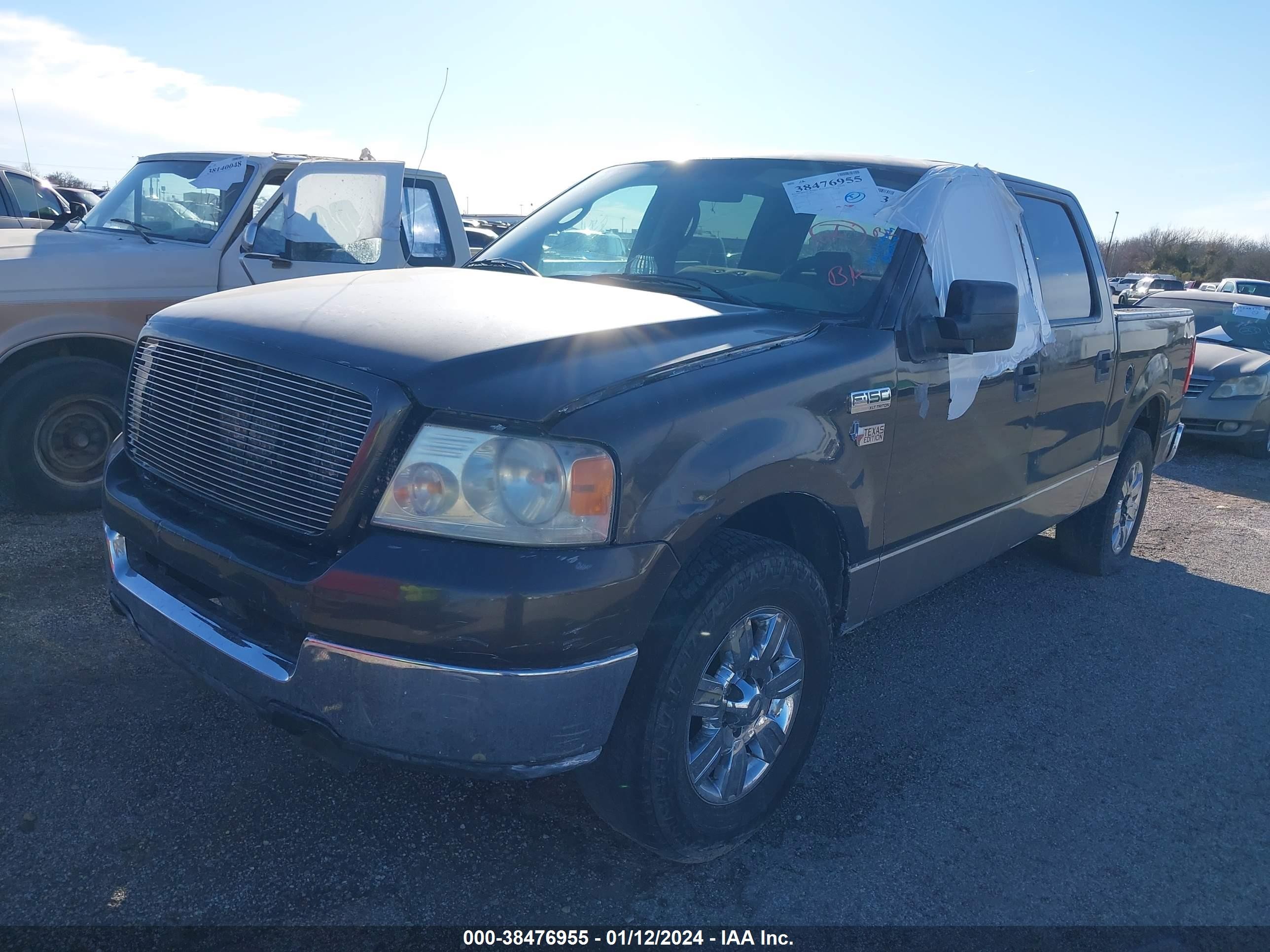 2005 Ford F-150 Xlt Gray vin: 1FTRW12W95FB29520
