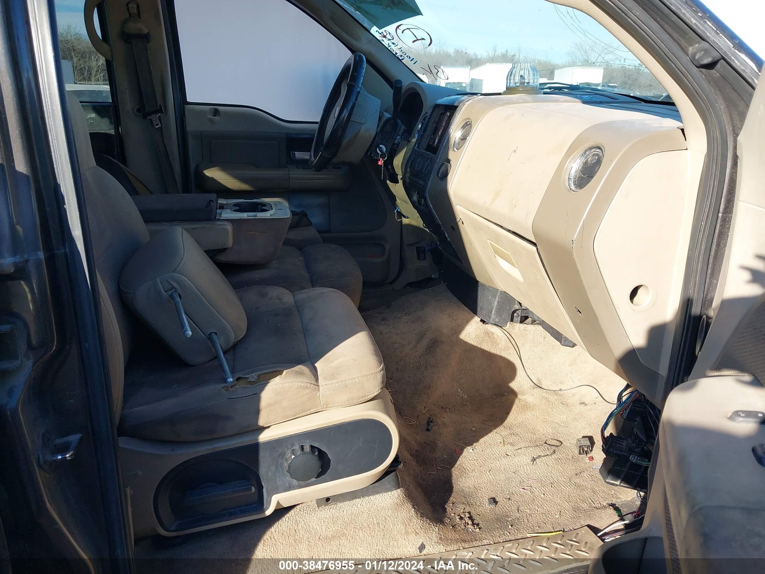 2005 Ford F-150 Xlt Gray vin: 1FTRW12W95FB29520