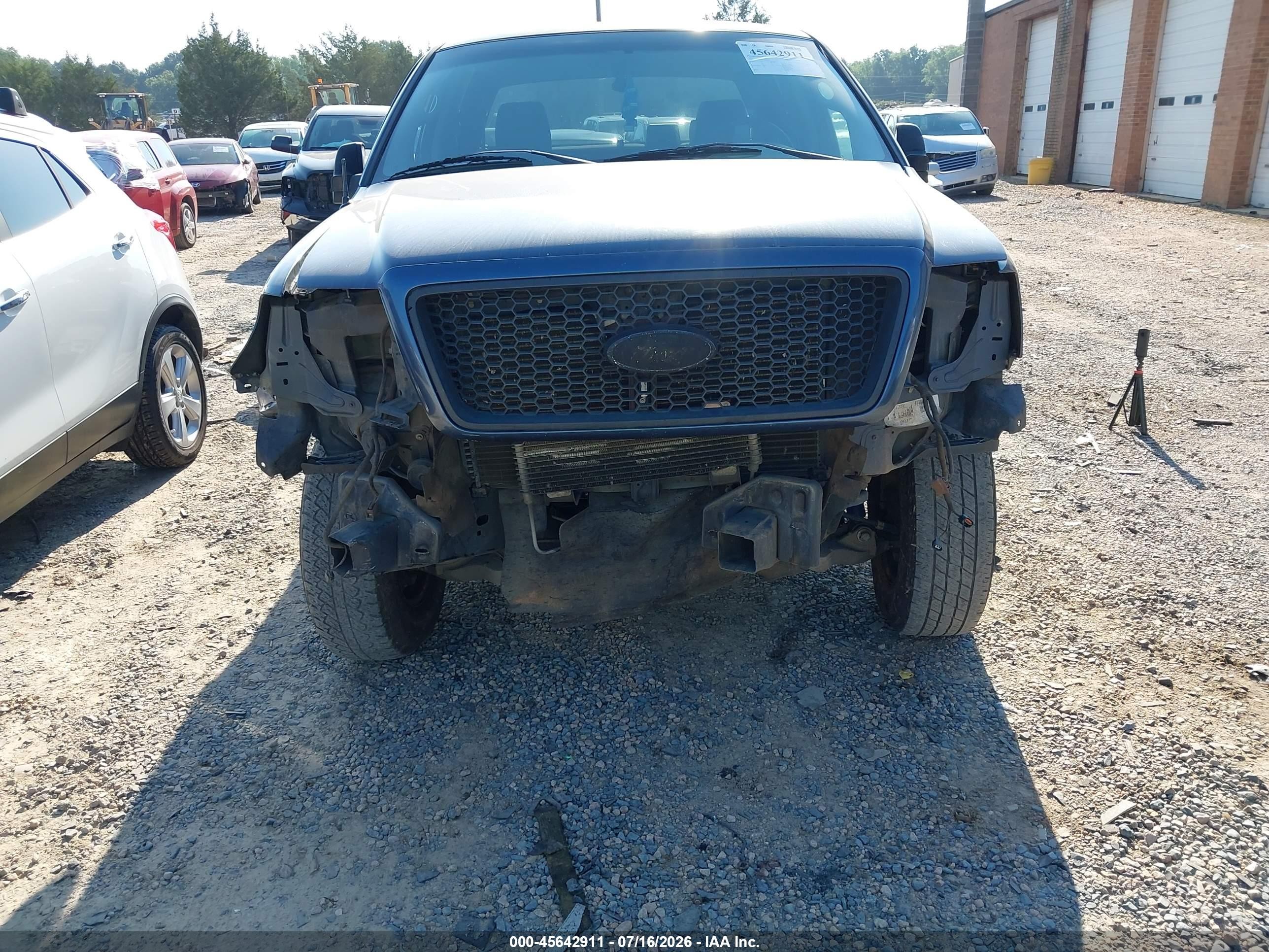 2005 Ford F-150 Xlt Синий vin: 1FTRW12W95KE36547