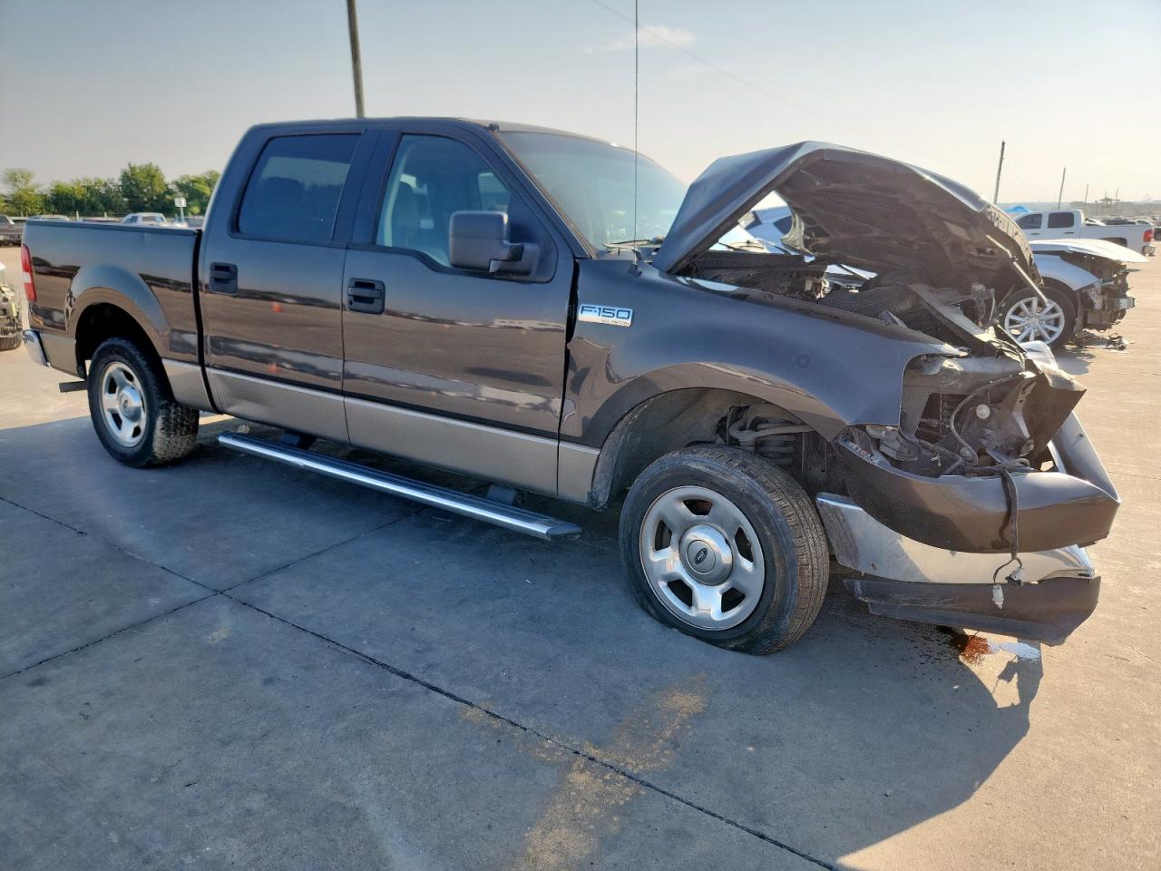 2006 Ford F150 Серый vin: 1FTRW12W96FA50995