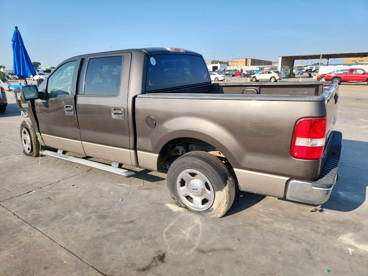 2006 Ford F150 Серый vin: 1FTRW12W96FA50995