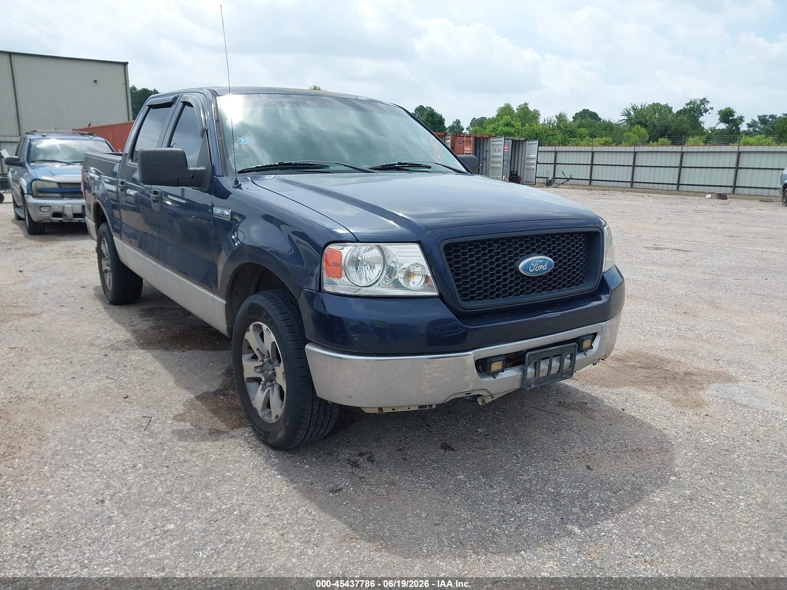 2006 Ford F-150 Xlt Dark Blue vin: 1FTRW12W96KC46703