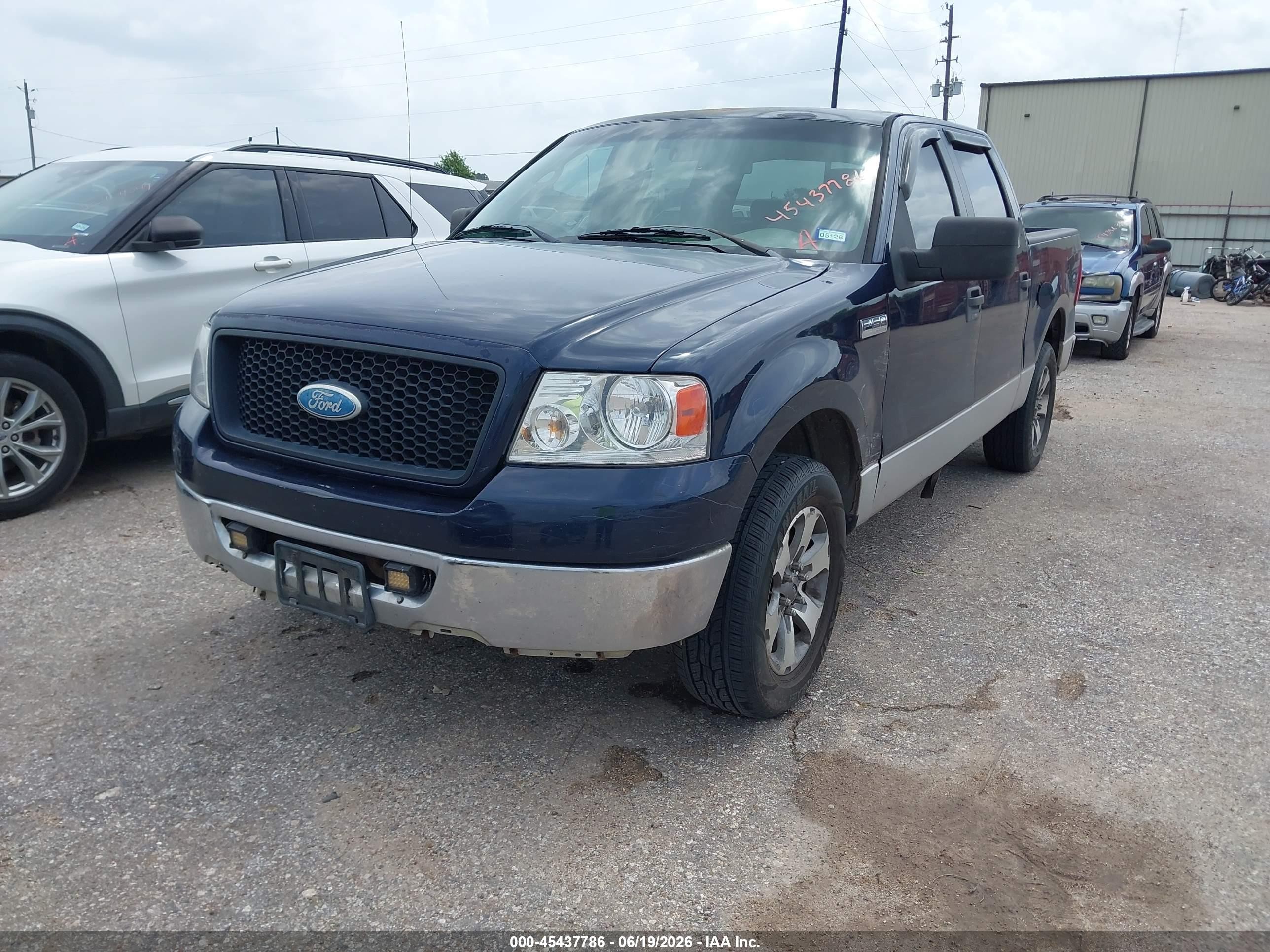 2006 Ford F-150 Xlt Dark Blue vin: 1FTRW12W96KC46703