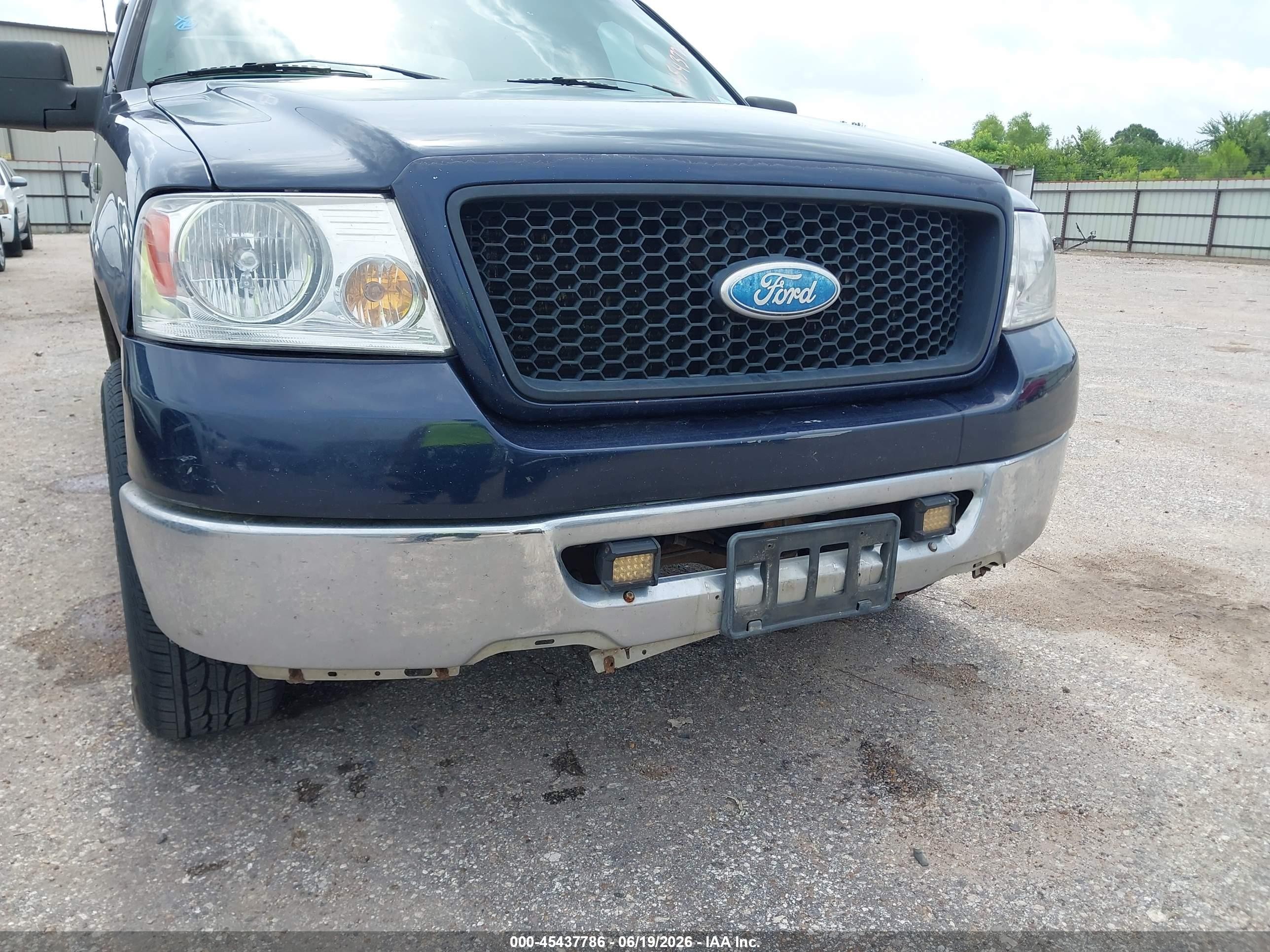 2006 Ford F-150 Xlt Dark Blue vin: 1FTRW12W96KC46703