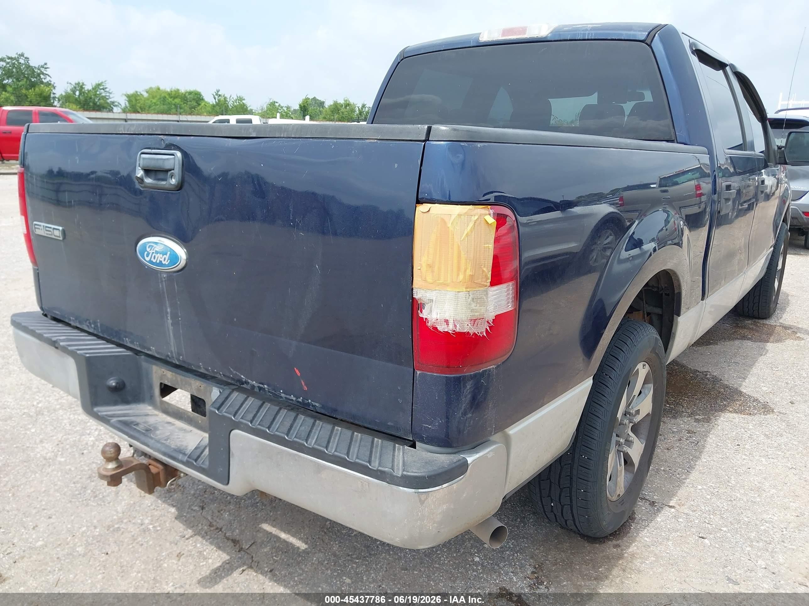 2006 Ford F-150 Xlt Dark Blue vin: 1FTRW12W96KC46703