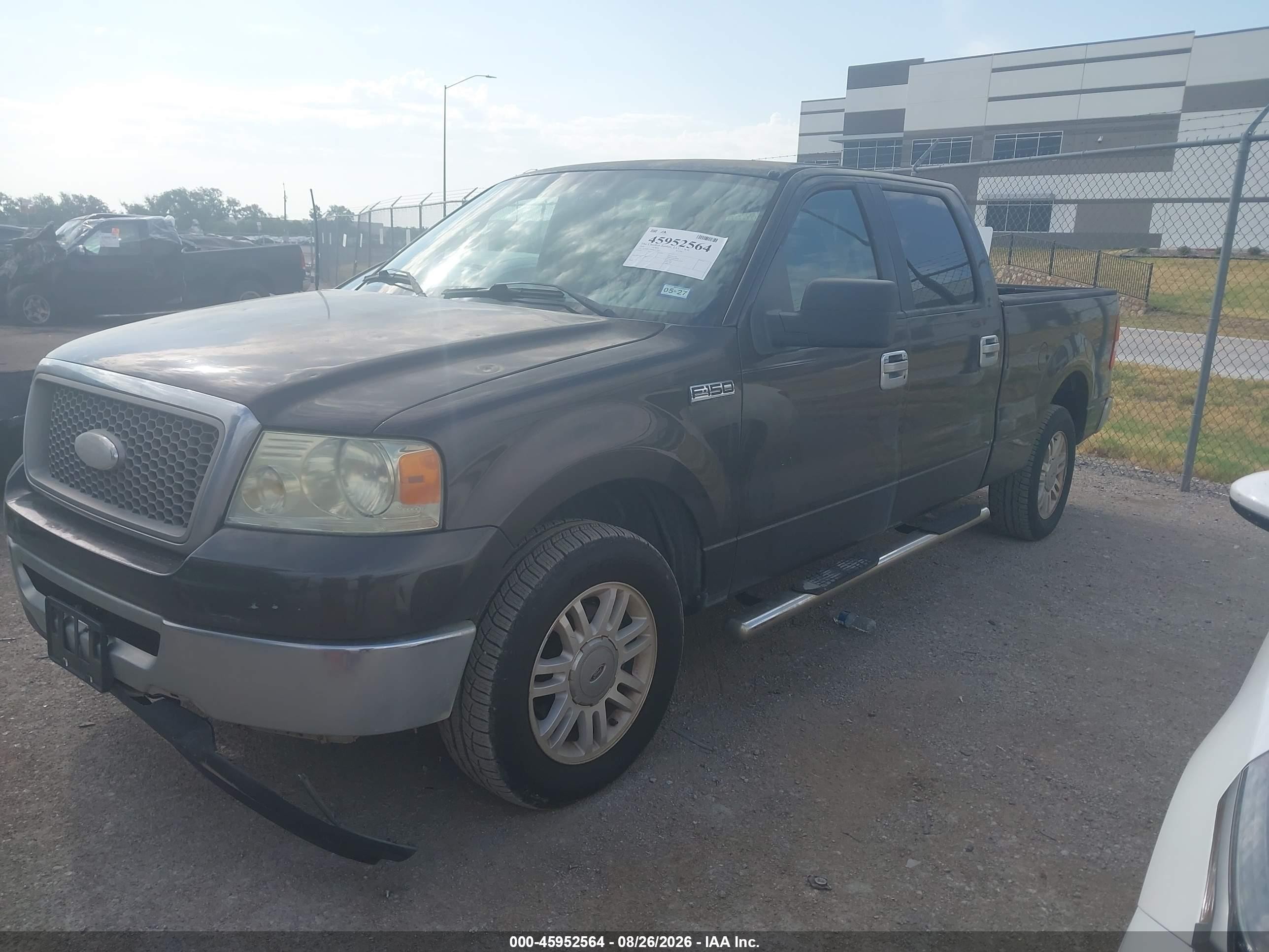 2006 Ford F-150 Xlt Black vin: 1FTRW12W96KD15891