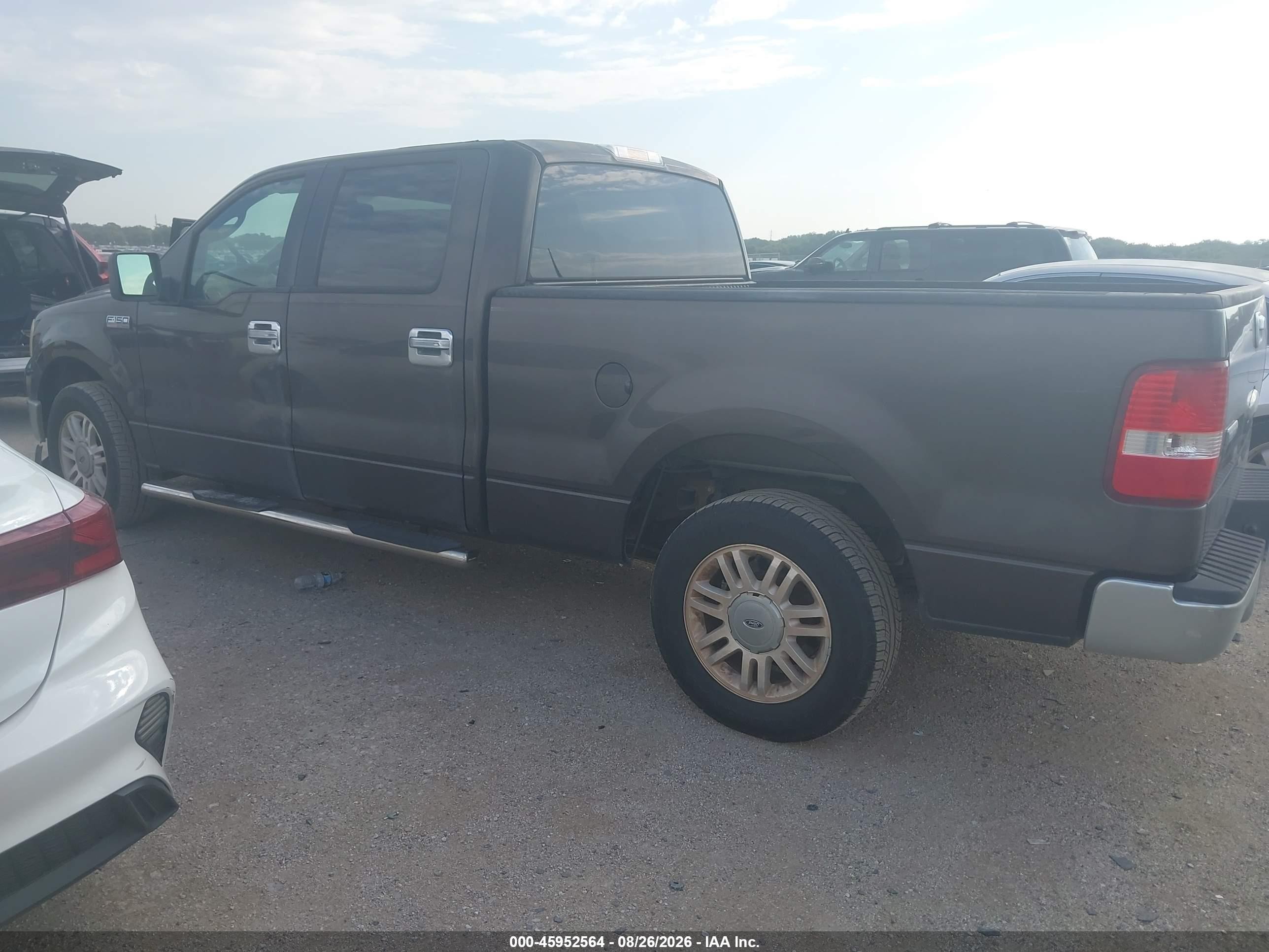 2006 Ford F-150 Xlt Black vin: 1FTRW12W96KD15891