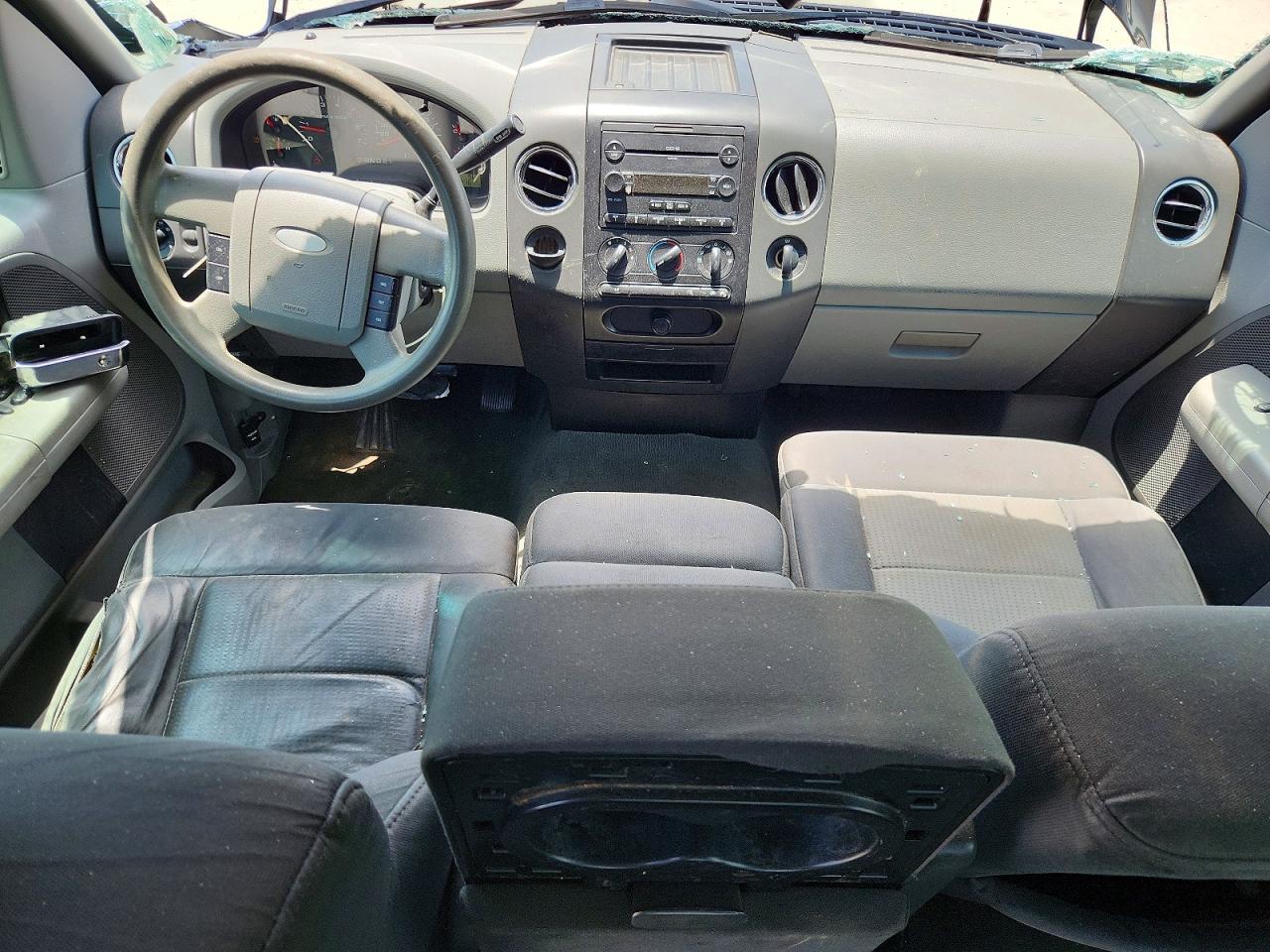 2007 Ford F150 Supercrew Черный vin: 1FTRW12W97FA13737
