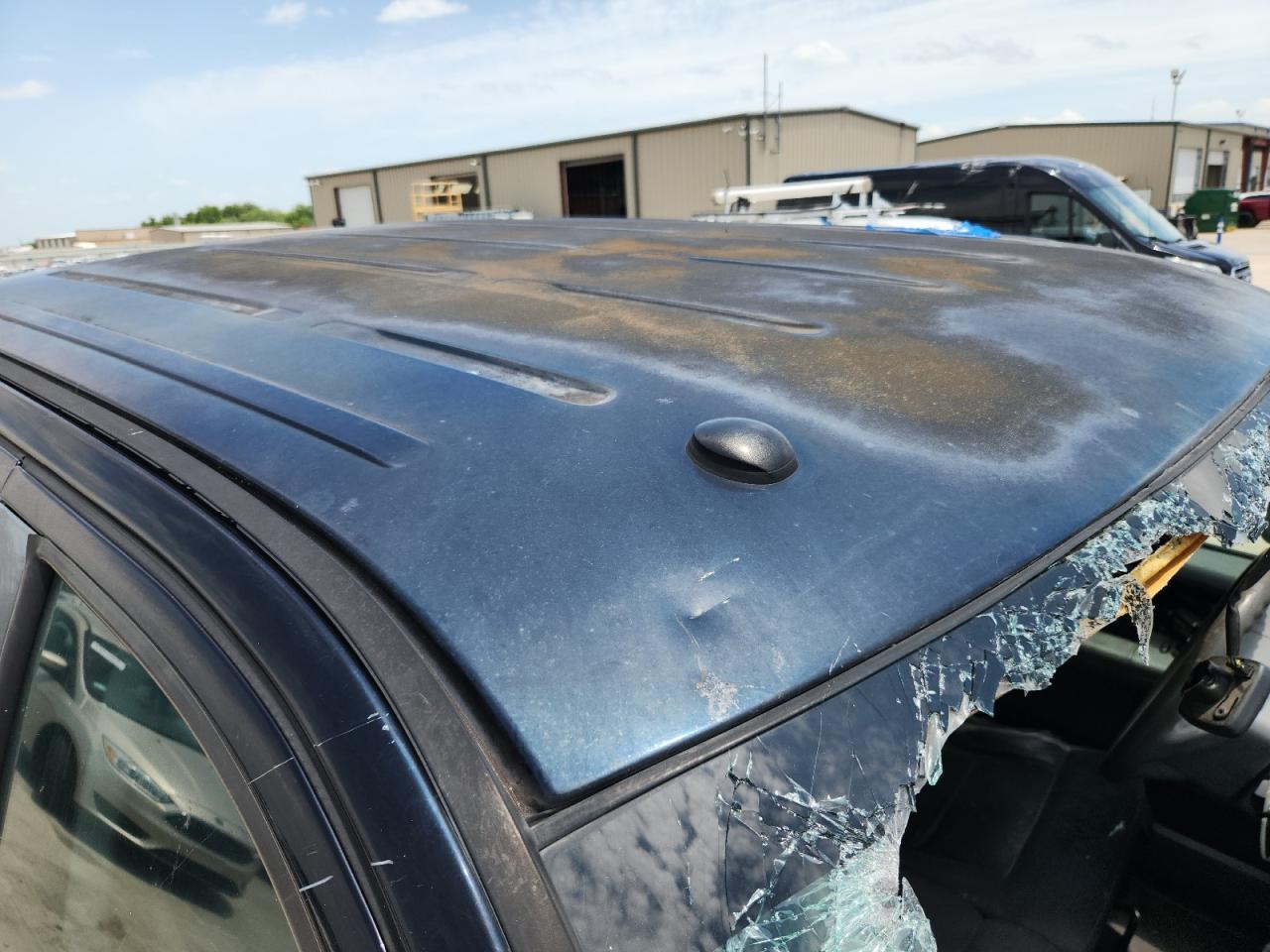 2007 Ford F150 Supercrew Черный vin: 1FTRW12W97FA13737 Damage: Roof, Rust, > 12 Inches