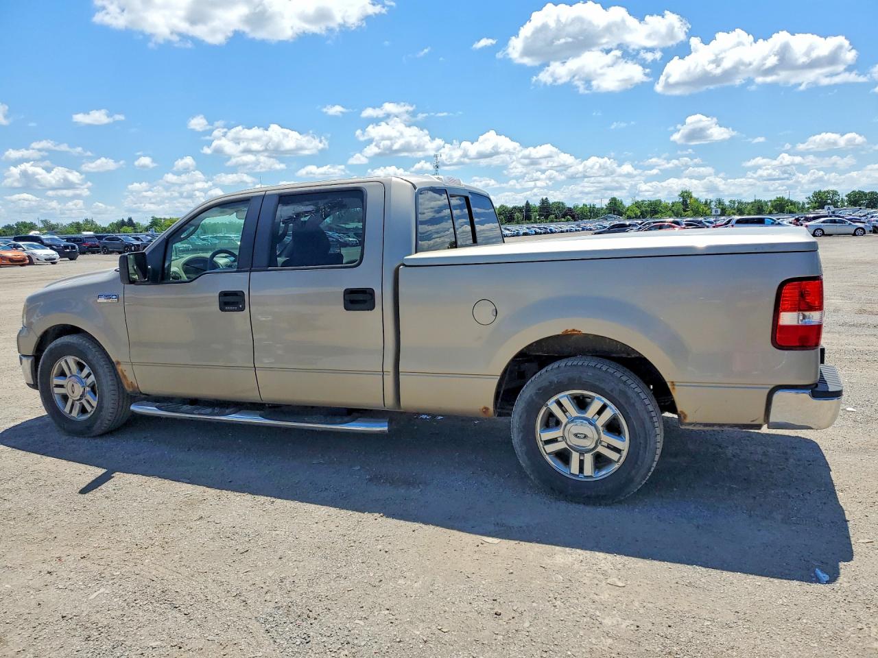 2007 Ford F150 Supercrew Tan vin: 1FTRW12W97FB10114