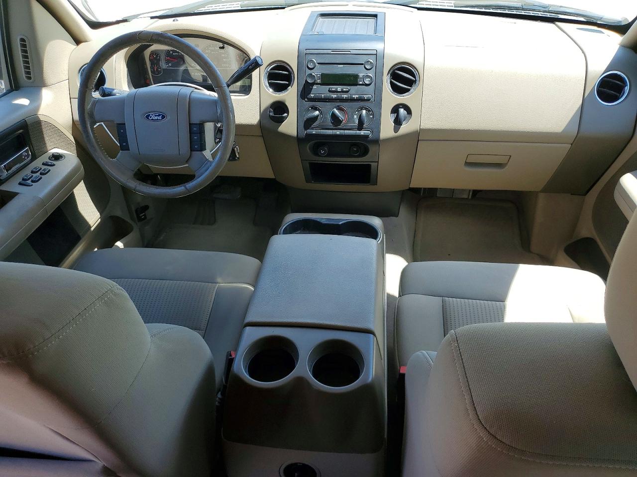 2007 Ford F150 Supercrew Tan vin: 1FTRW12W97FB10114