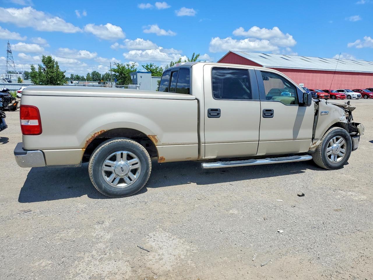 2007 Ford F150 Supercrew Tan vin: 1FTRW12W97FB10114