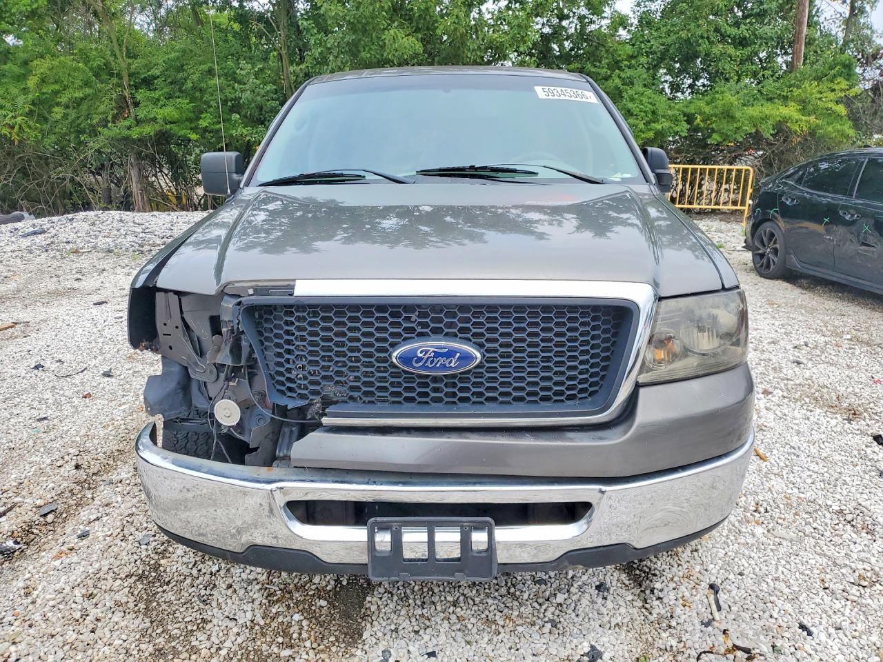 2007 Ford F150 Supercrew Gray vin: 1FTRW12W97FB43694