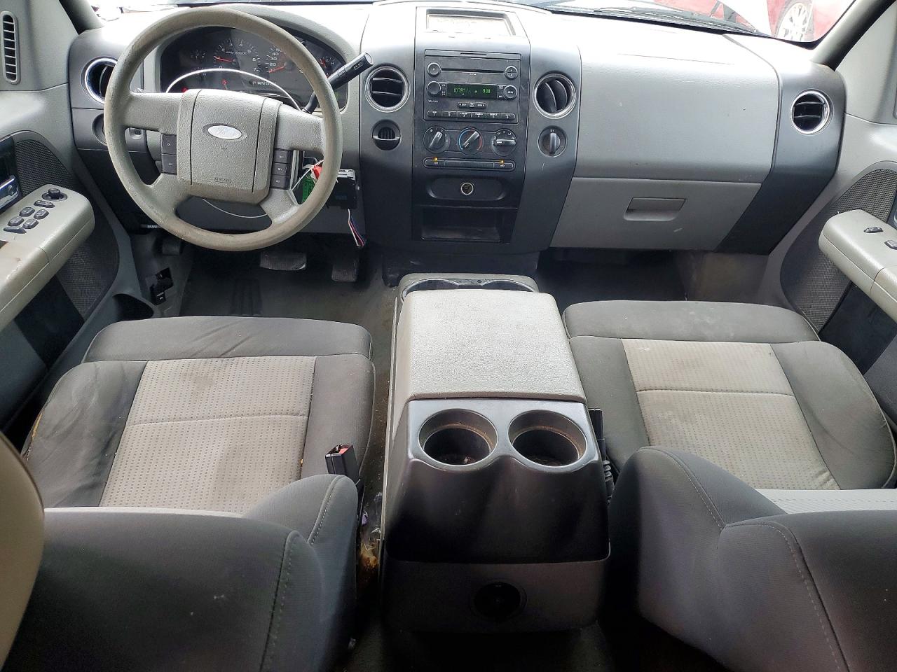 2007 Ford F150 Supercrew Gray vin: 1FTRW12W97FB43694
