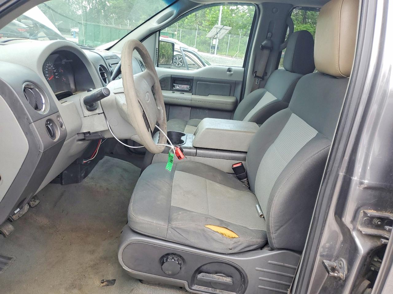 2007 Ford F150 Supercrew Gray vin: 1FTRW12W97FB43694