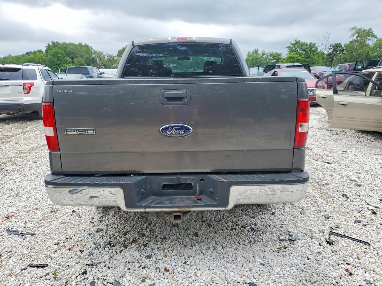 2007 Ford F150 Supercrew Gray vin: 1FTRW12W97FB43694