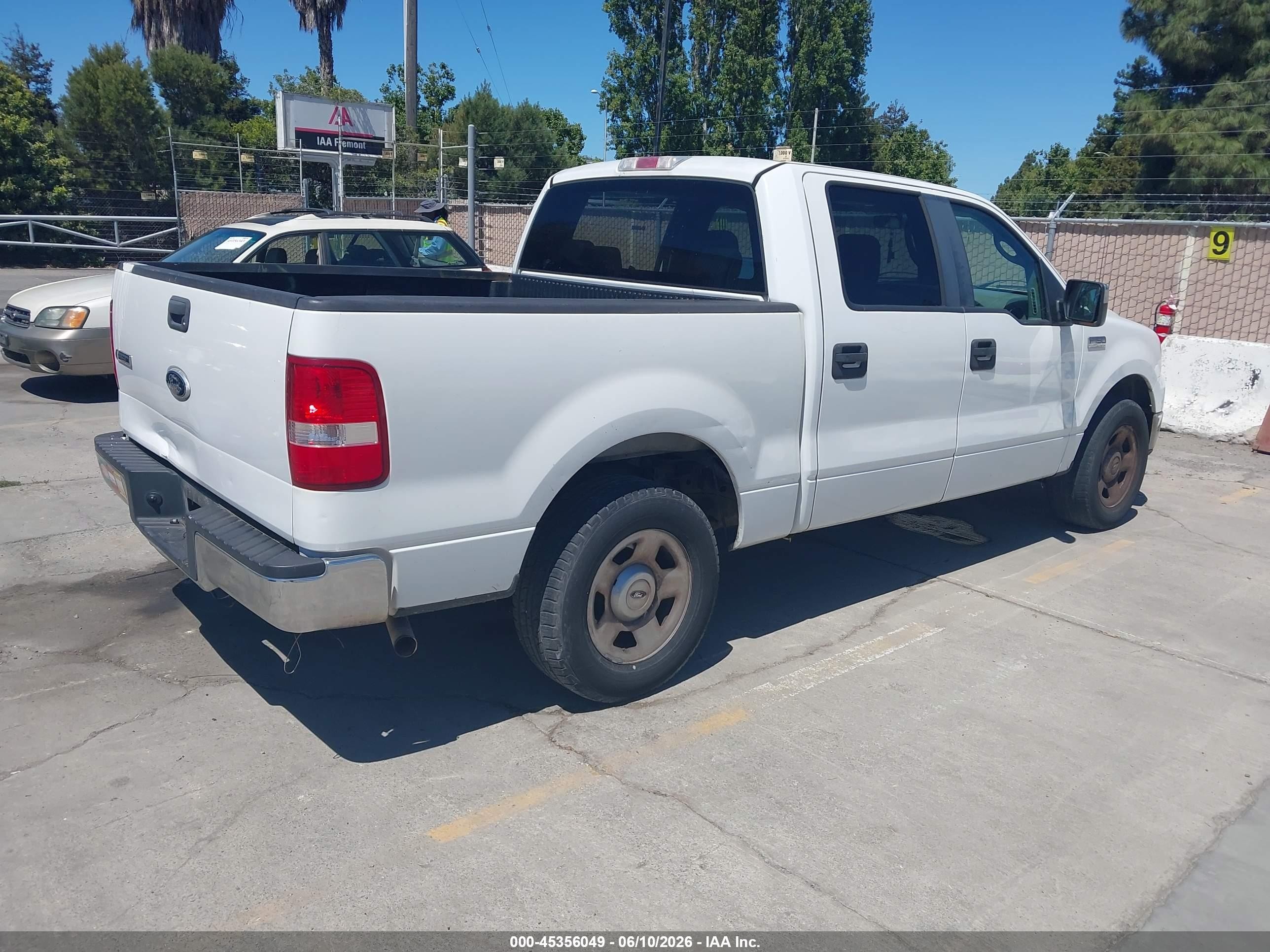 2007 Ford F-150 Xlt White vin: 1FTRW12W97FB78414