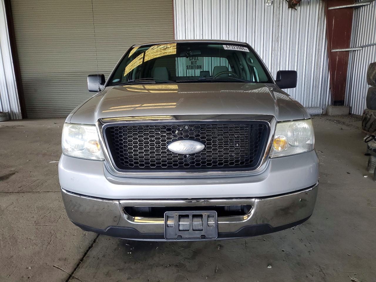 2007 Ford F150 Supercrew Gray vin: 1FTRW12W97KD11244