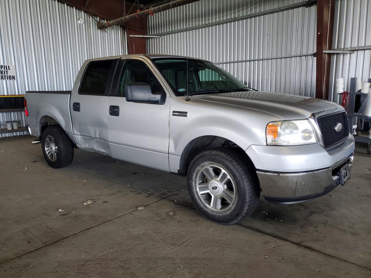 2007 Ford F150 Supercrew Gray vin: 1FTRW12W97KD11244