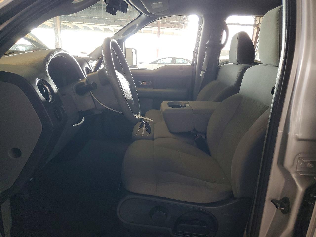 2007 Ford F150 Supercrew Gray vin: 1FTRW12W97KD11244